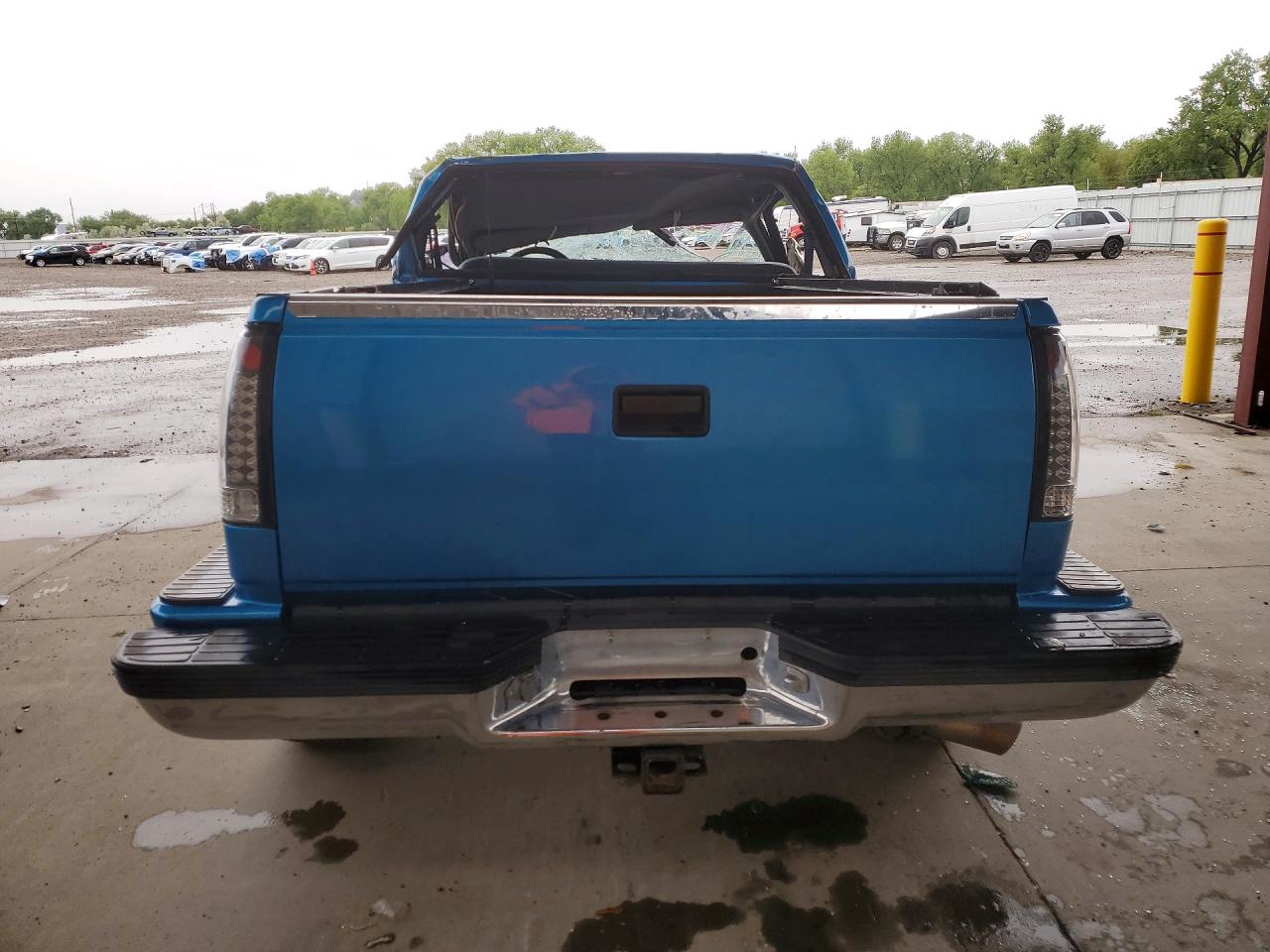 1991 Chevrolet Gmt-400 K1500 Blue vin: 1GCDK14K6MZ116379