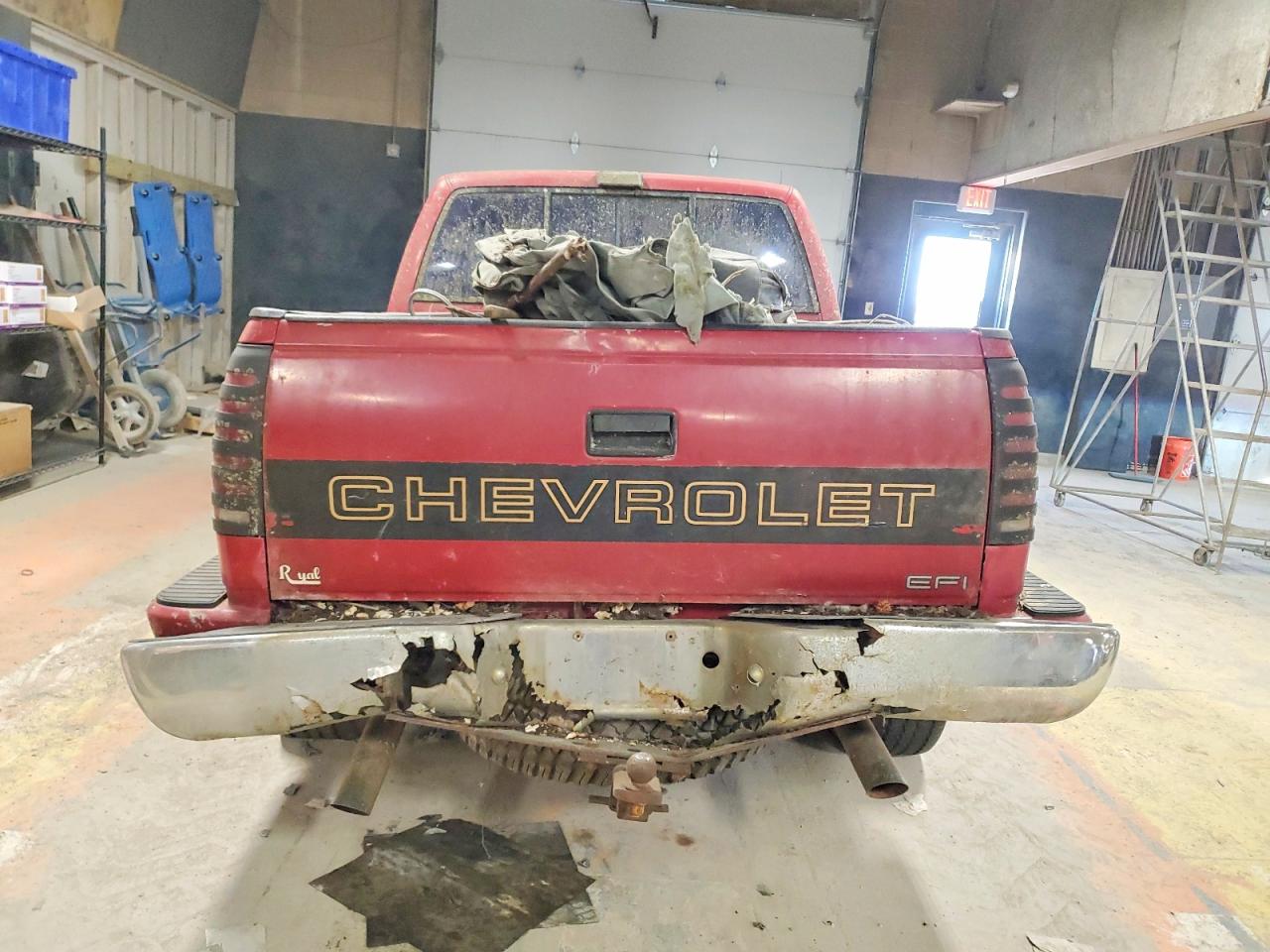 1991 Chevrolet Gmt-400 Red vin: 1GCDK14K6MZ174086
