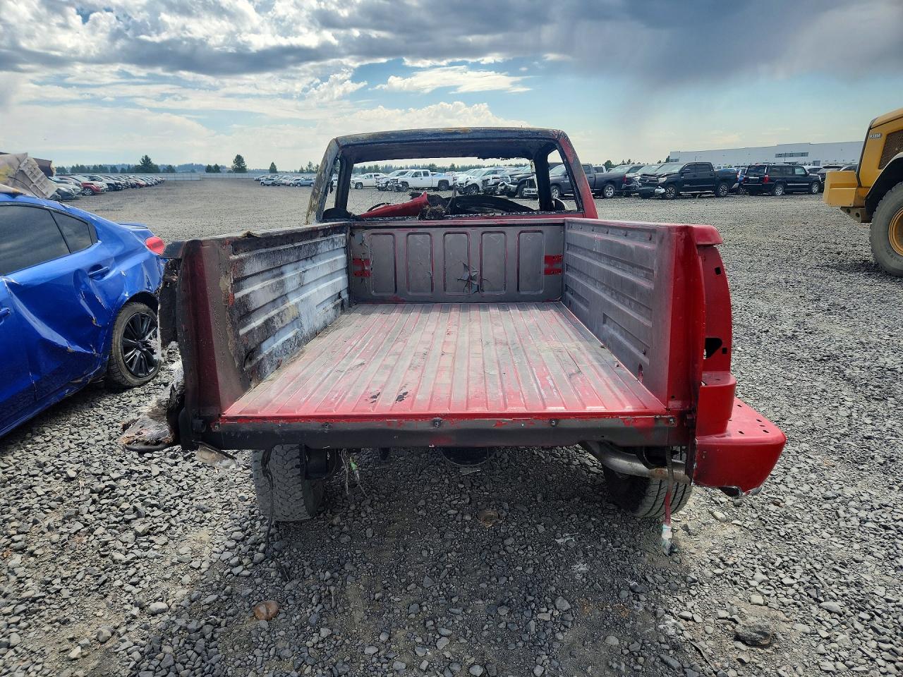 1991 Chevrolet Gmt-400 K1500 Red vin: 1GCDK14K9MZ120359