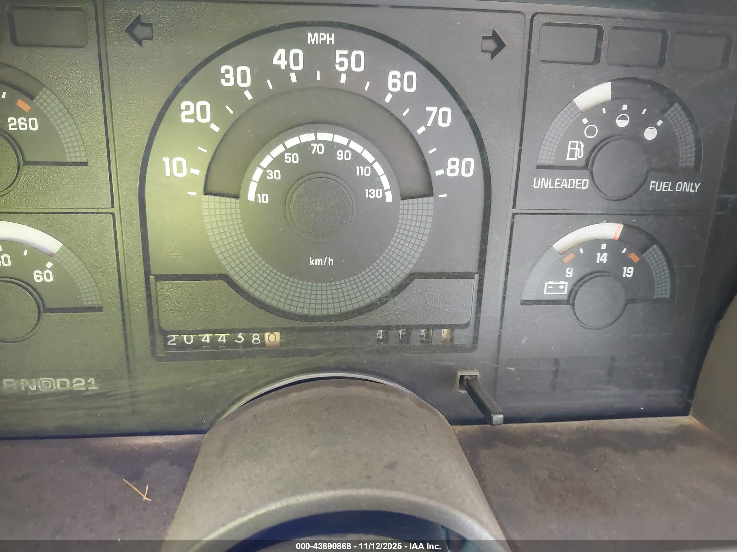 1991 Chevrolet Gmt-400 K1500 Blue vin: 1GCDK14KXME109748
