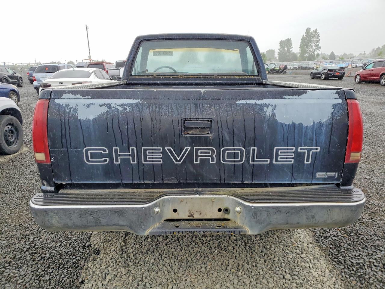 1991 Chevrolet Gmt-400 K1500 Black vin: 1GCDK14Z7MZ151073