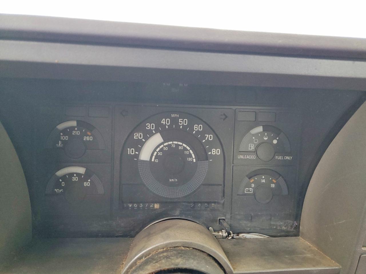 1991 Chevrolet Gmt-400 K1500 Black vin: 1GCDK14Z7MZ151073