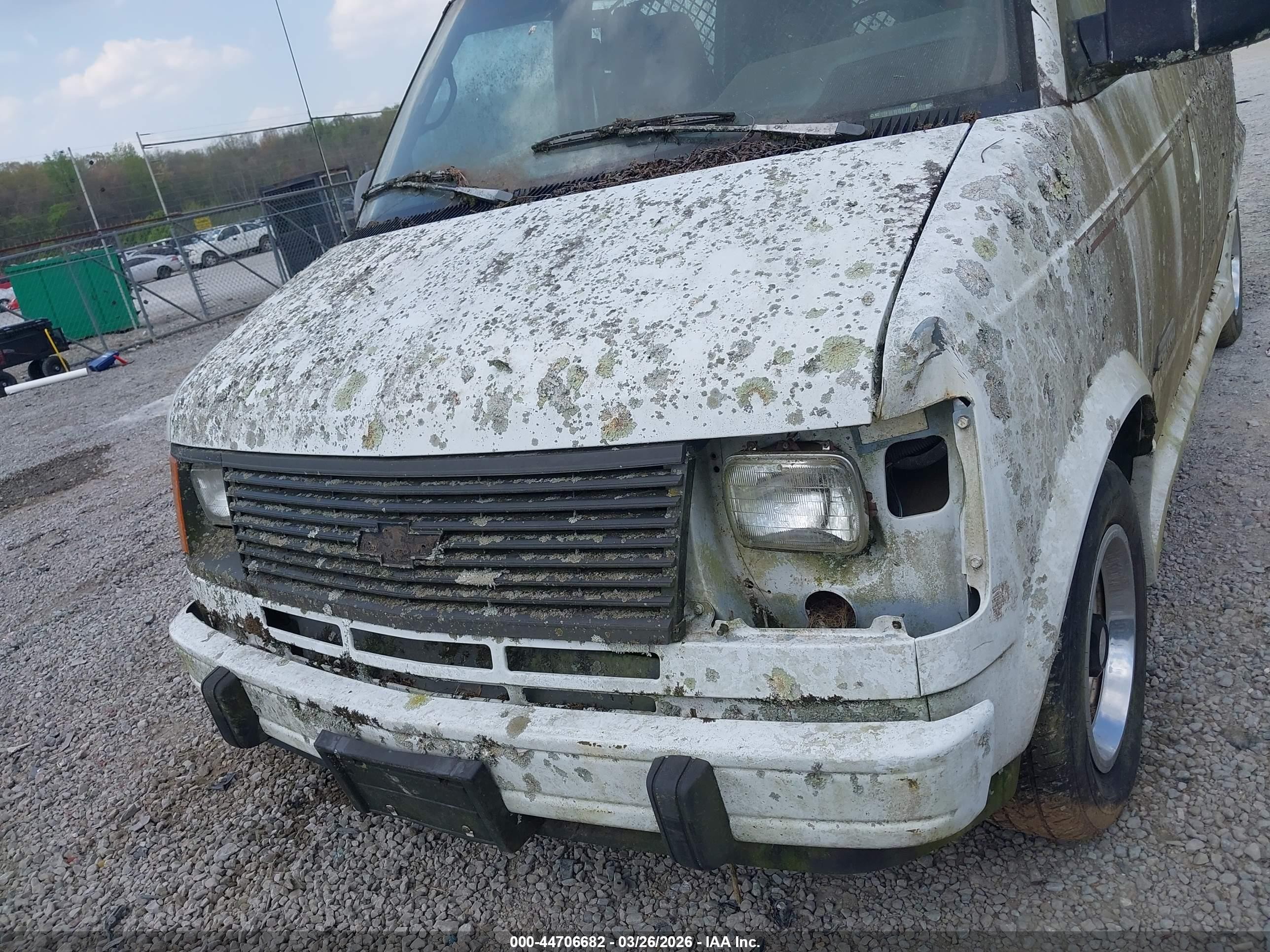 1993 Chevrolet Astro   White vin: 1GCDM15Z0PB116784