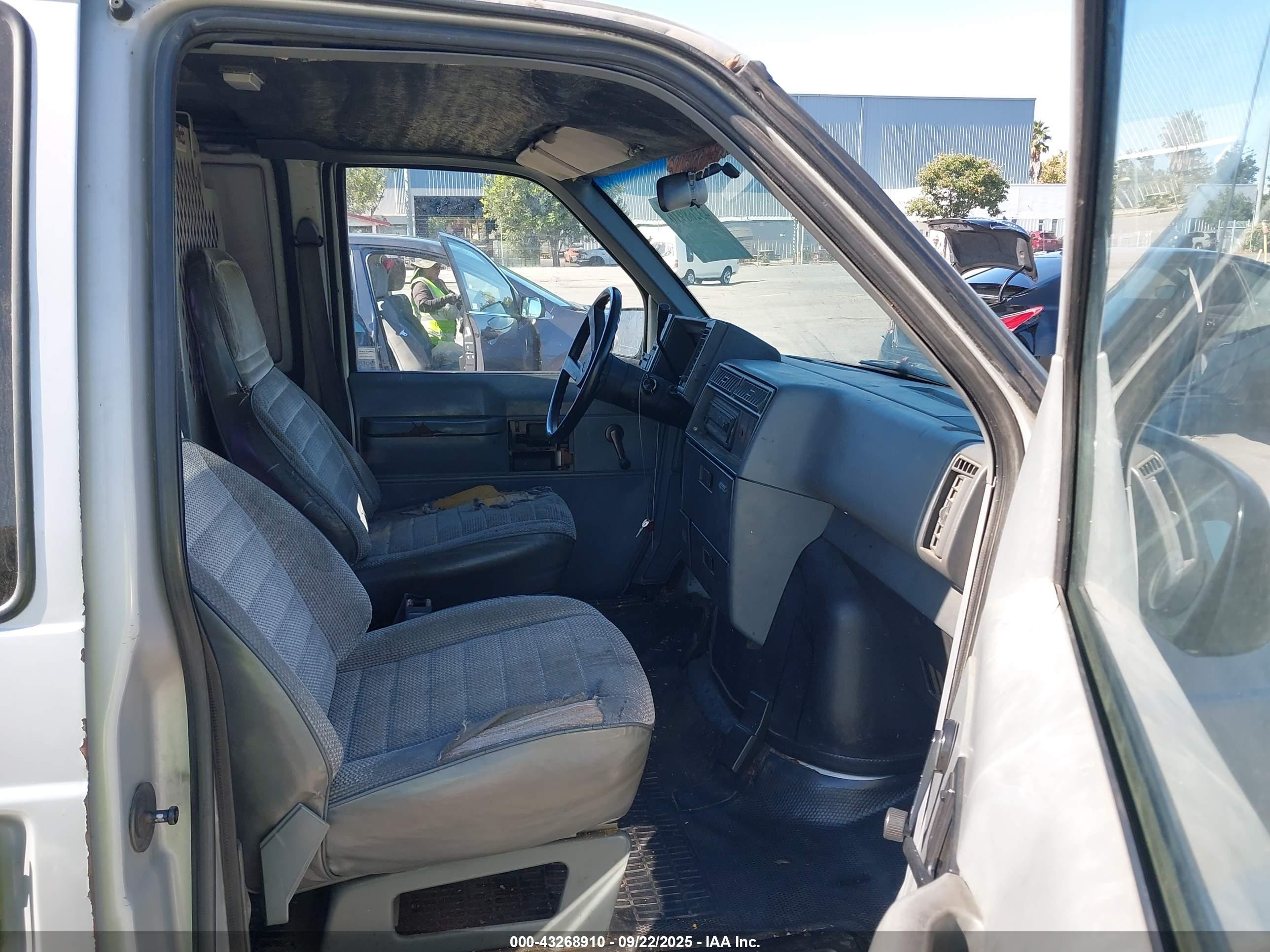 1988 Chevrolet Astro   Silver vin: 1GCDM15Z3JB238370