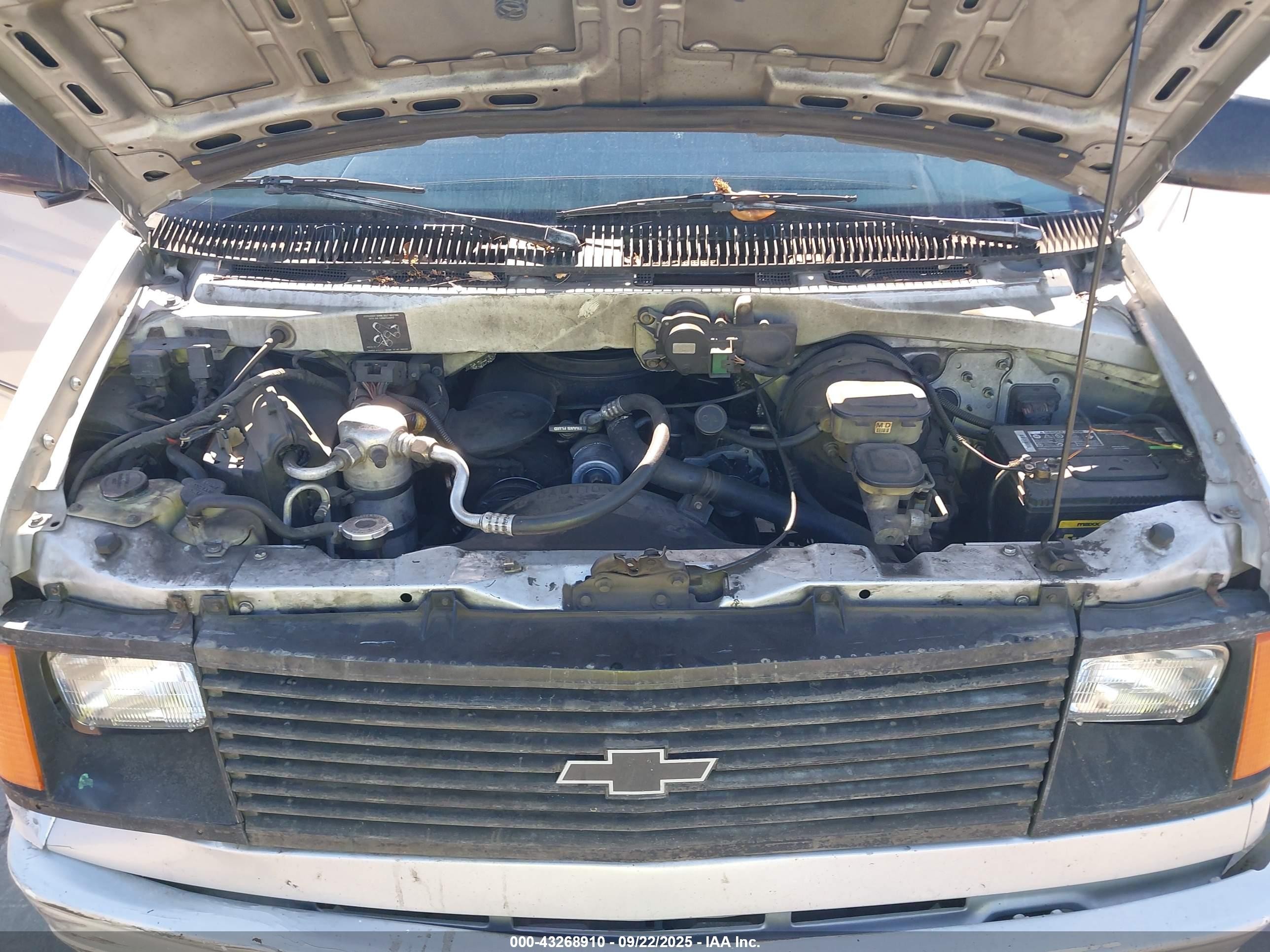 1988 Chevrolet Astro   Silver vin: 1GCDM15Z3JB238370