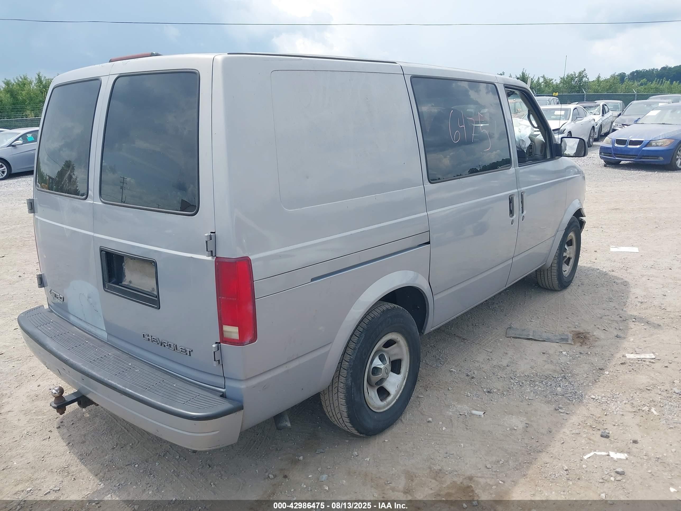 1999 Chevrolet Astro   Gray vin: 1GCDM19W0XB102514