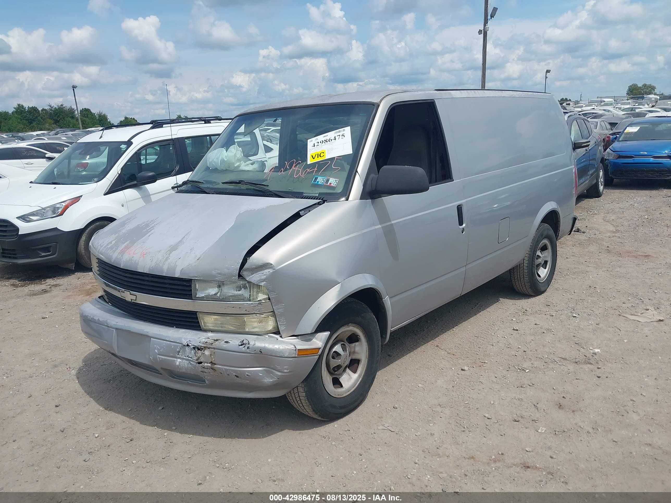 1999 Chevrolet Astro   Gray vin: 1GCDM19W0XB102514