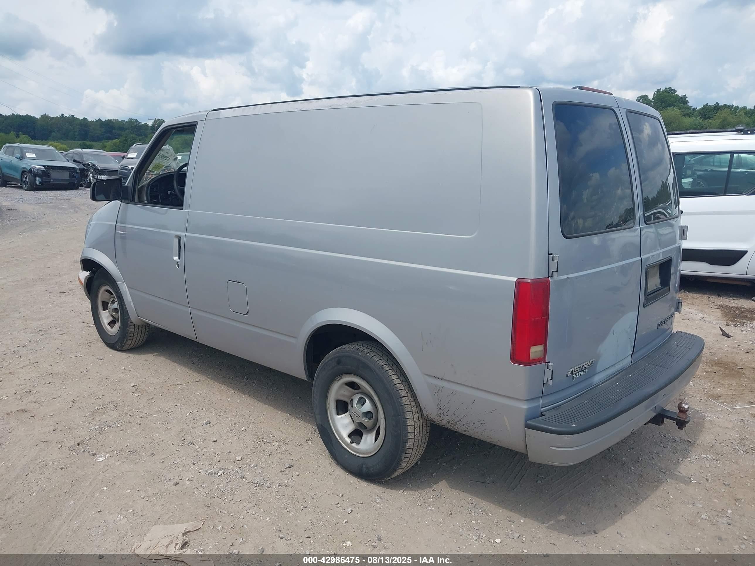 1999 Chevrolet Astro   Gray vin: 1GCDM19W0XB102514