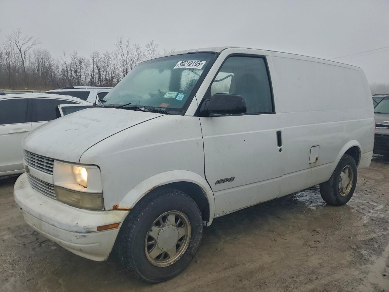 1999 Chevrolet Astro White vin: 1GCDM19W3XB115306