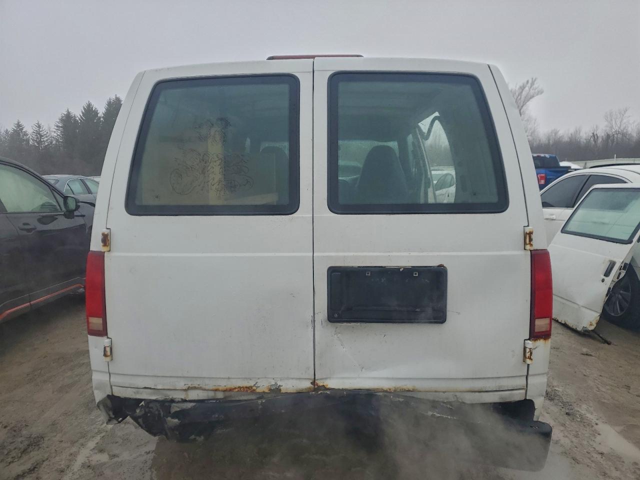 1999 Chevrolet Astro White vin: 1GCDM19W3XB115306