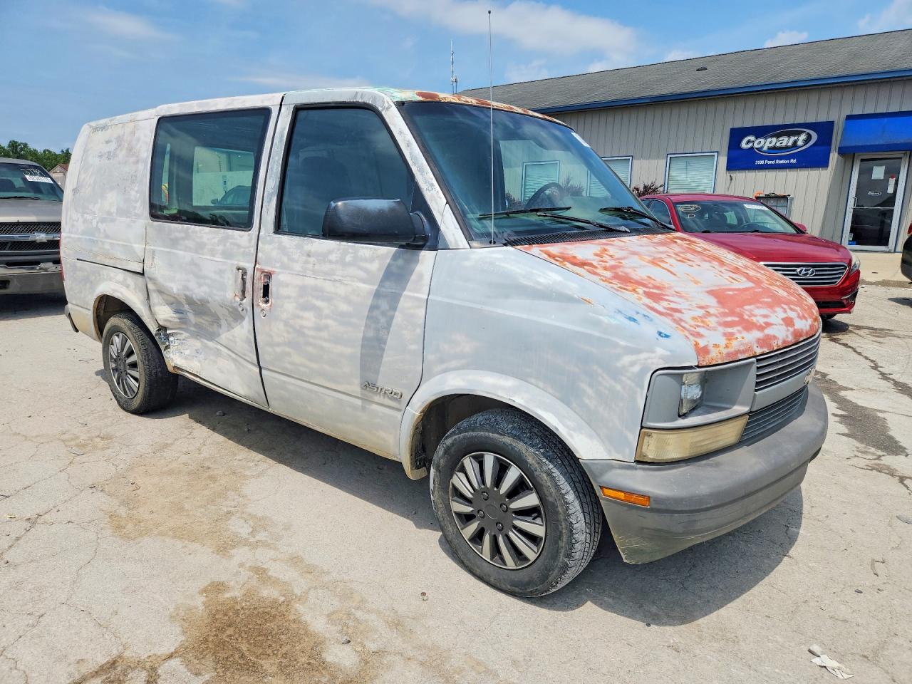 1995 Chevrolet Astro Silver vin: 1GCDM19W4SB196597