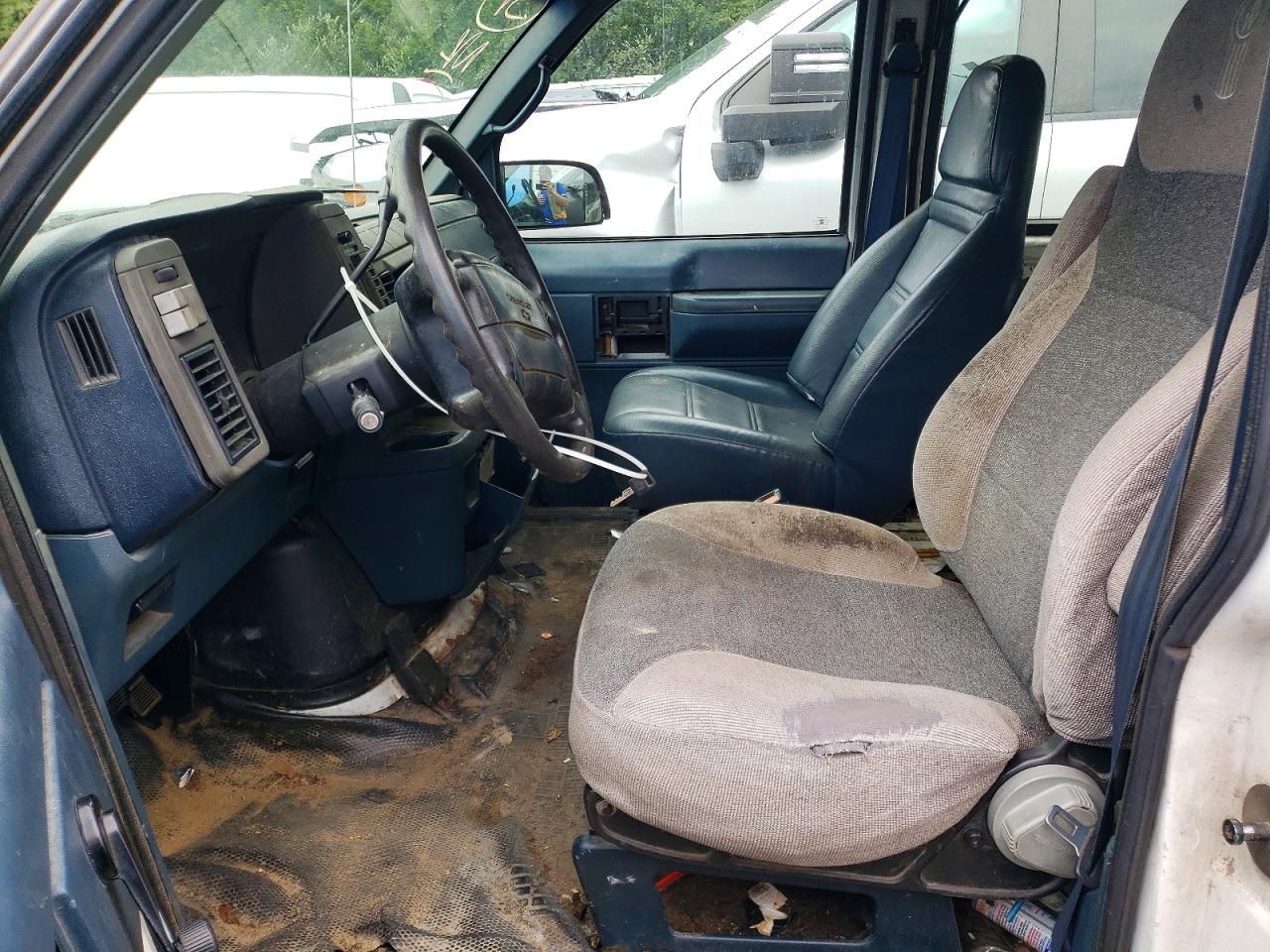 1995 Chevrolet Astro Silver vin: 1GCDM19W4SB196597
