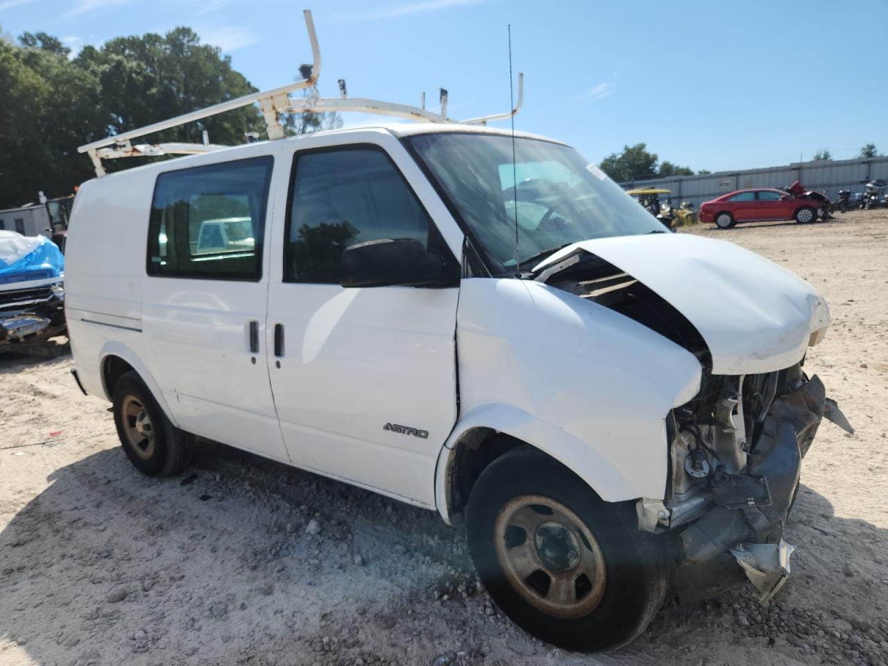1997 Chevrolet Astro White vin: 1GCDM19W4VB147243
