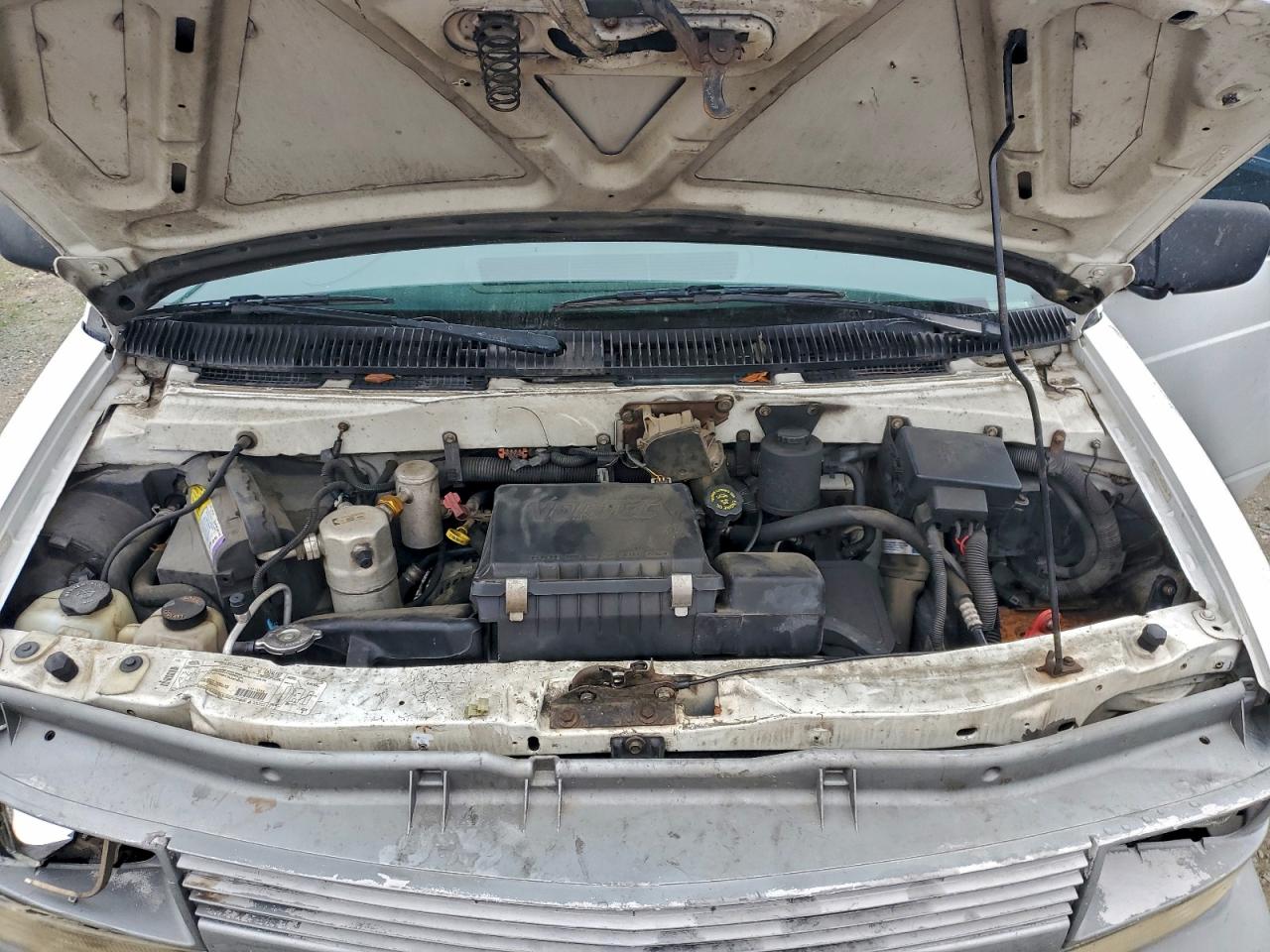 1999 Chevrolet Astro White vin: 1GCDM19W4XB198180