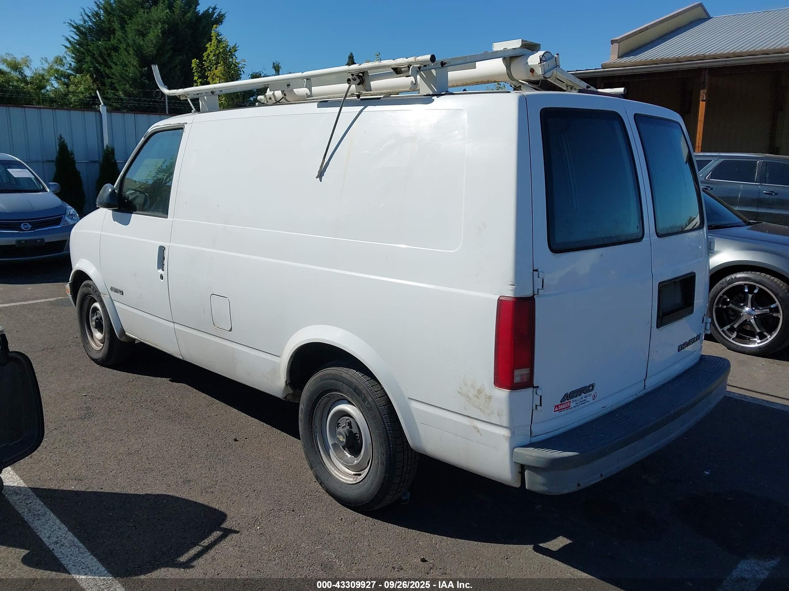2000 Chevrolet Astro   Белый vin: 1GCDM19W6YB126303