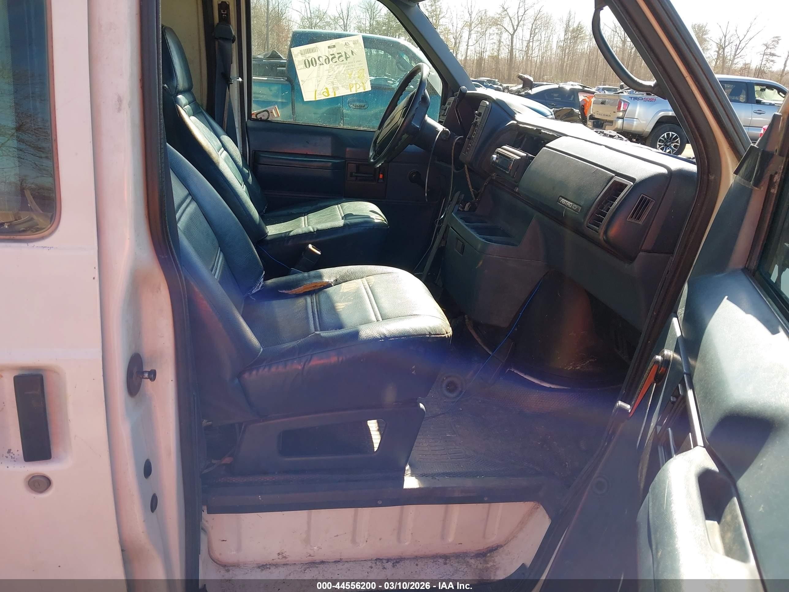 1995 Chevrolet Astro   White vin: 1GCDM19W8SB229178