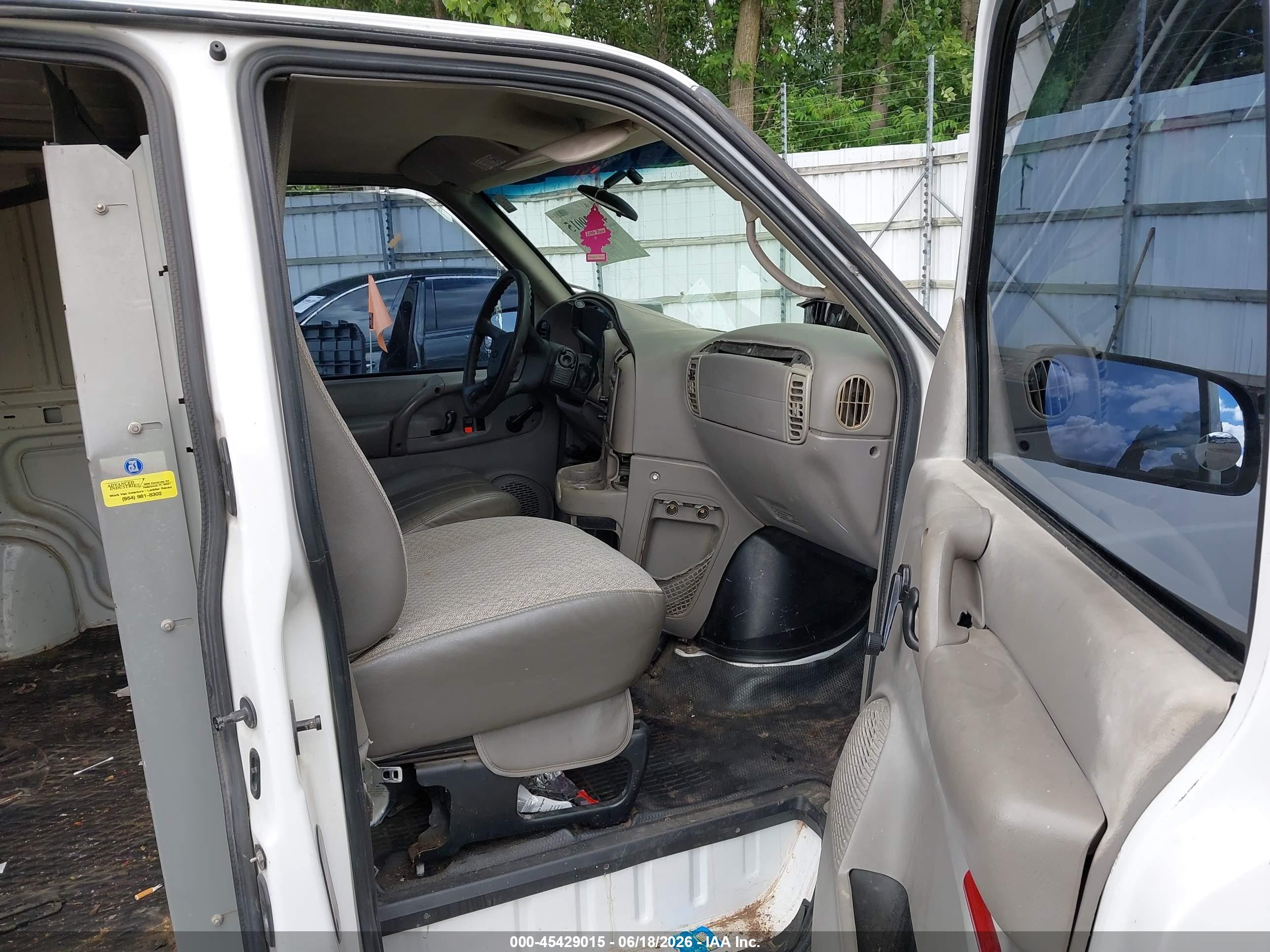 2002 Chevrolet Astro   White vin: 1GCDM19X02B101901