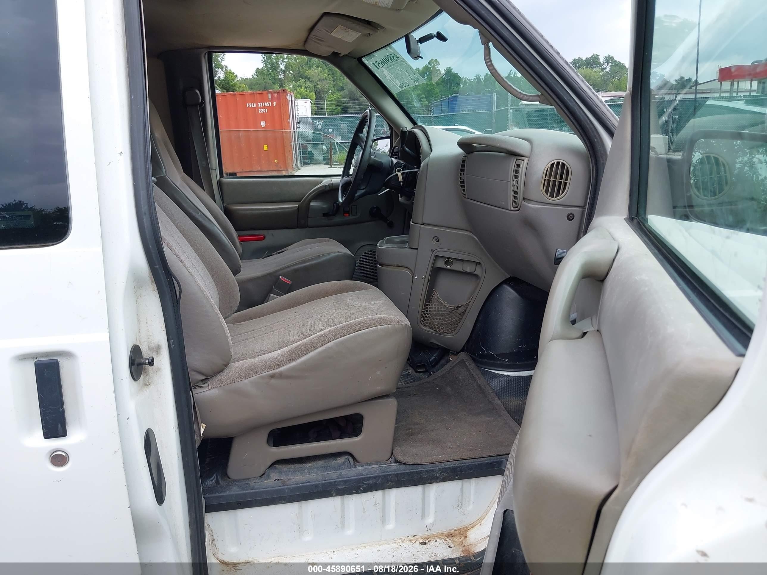 2005 Chevrolet Astro   White vin: 1GCDM19X15B109932