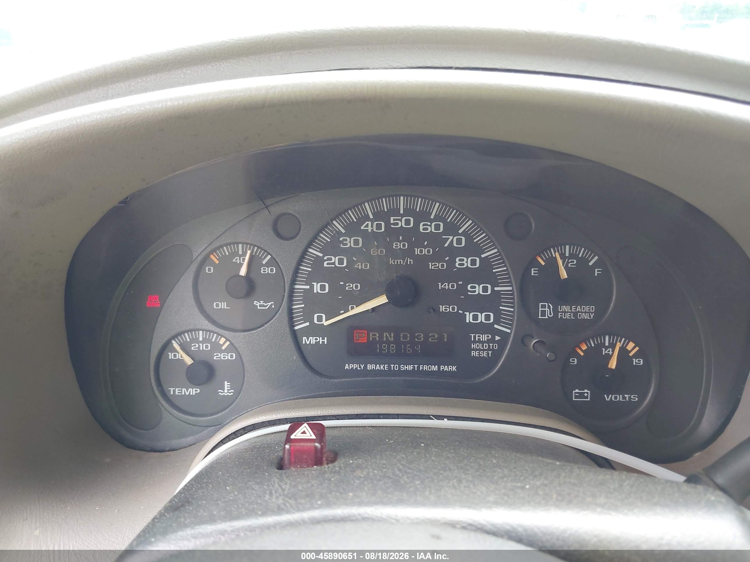 2005 Chevrolet Astro   White vin: 1GCDM19X15B109932