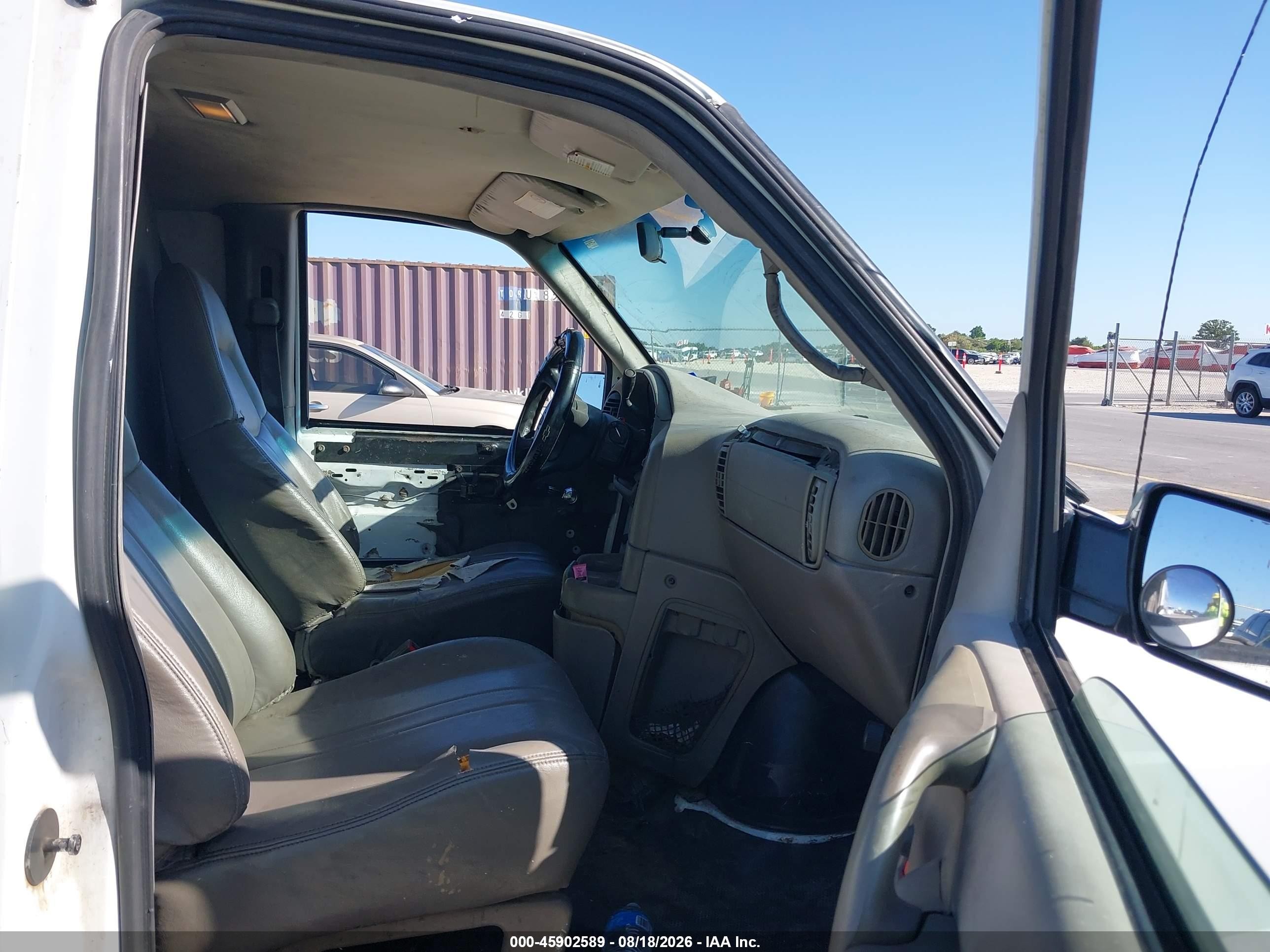 2005 Chevrolet Astro   White vin: 1GCDM19X75B119087