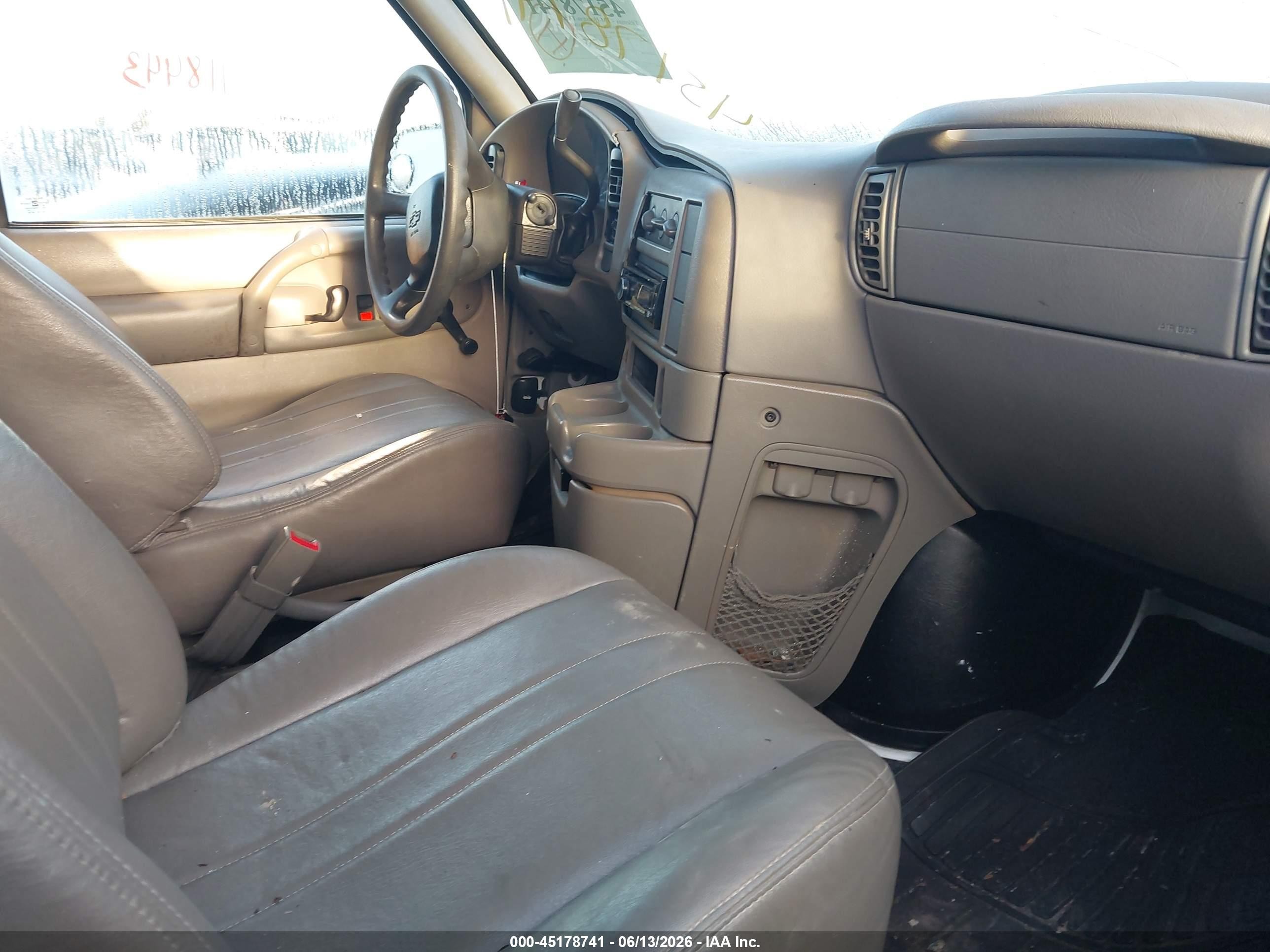 2005 Chevrolet Astro   White vin: 1GCDM19X95B118443