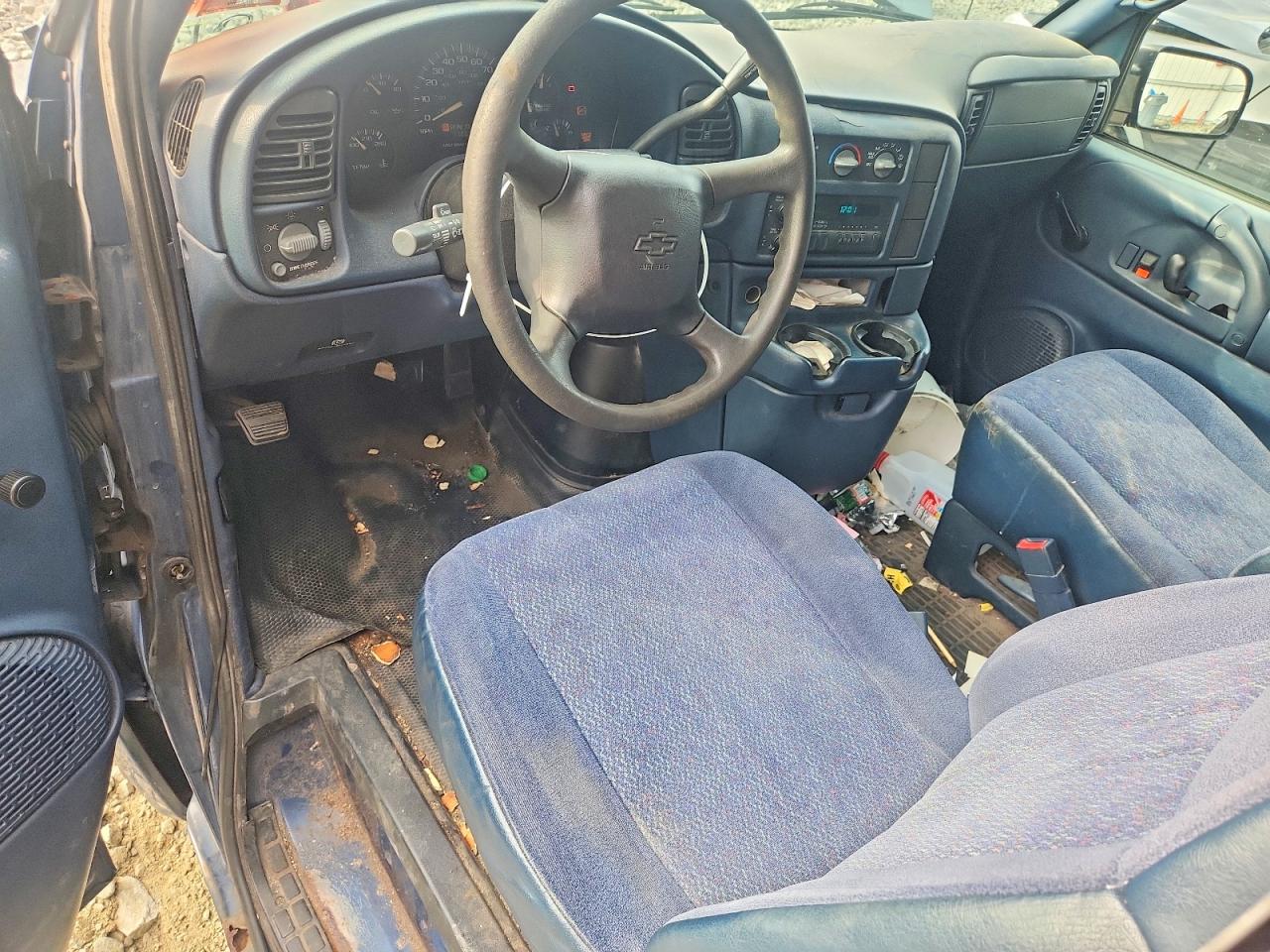 2004 Chevrolet Astro Blue vin: 1GCDM19XX4B110866
