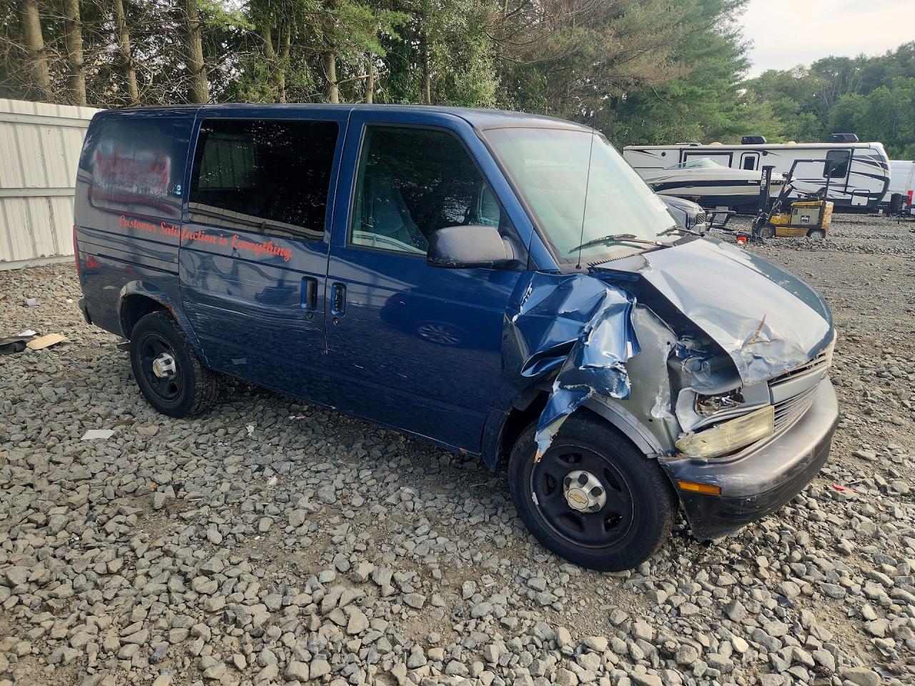 2004 Chevrolet Astro Blue vin: 1GCDM19XX4B110866