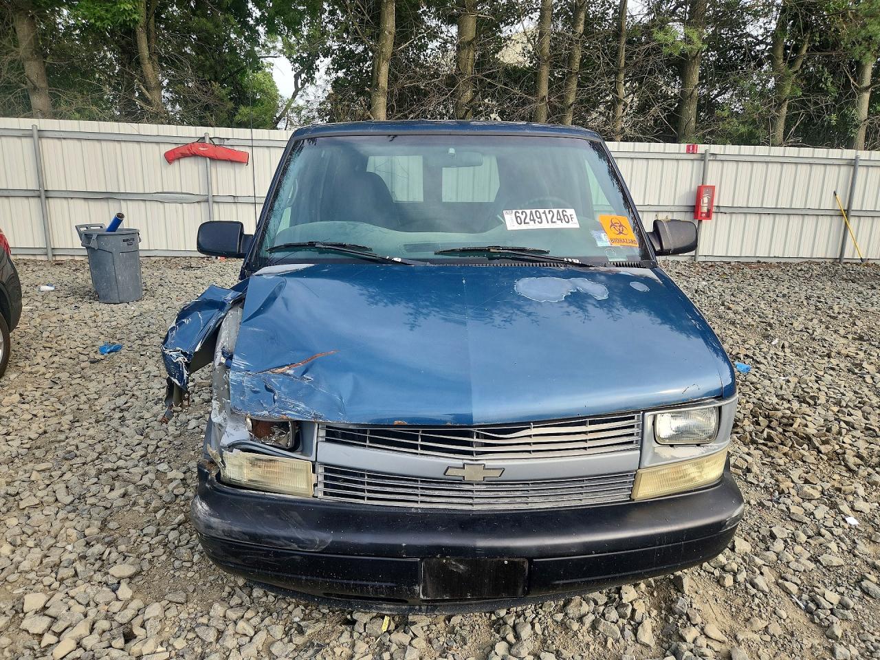 2004 Chevrolet Astro Blue vin: 1GCDM19XX4B110866