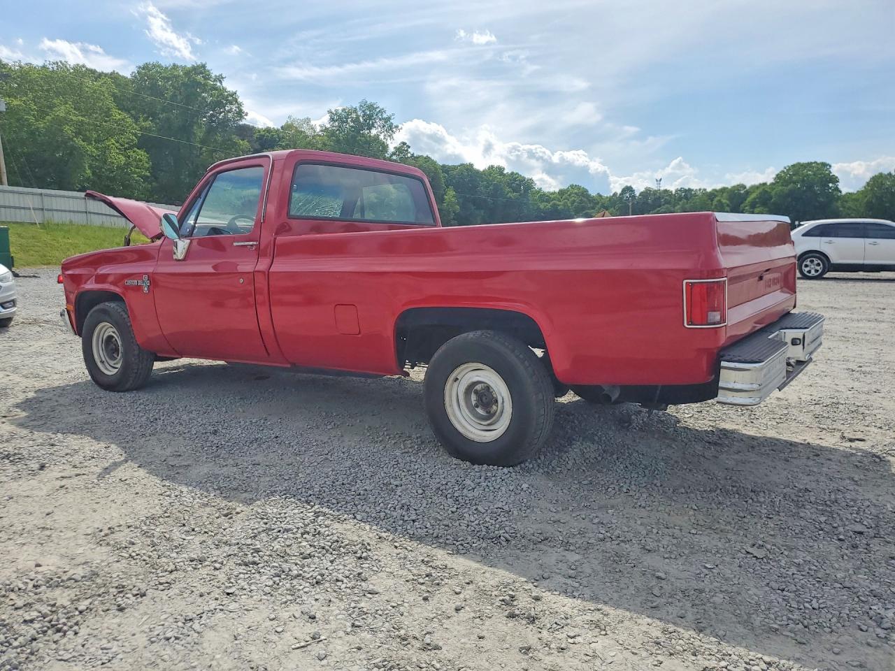 1987 Chevrolet R10 Красный vin: 1GCDR14H5HF383648