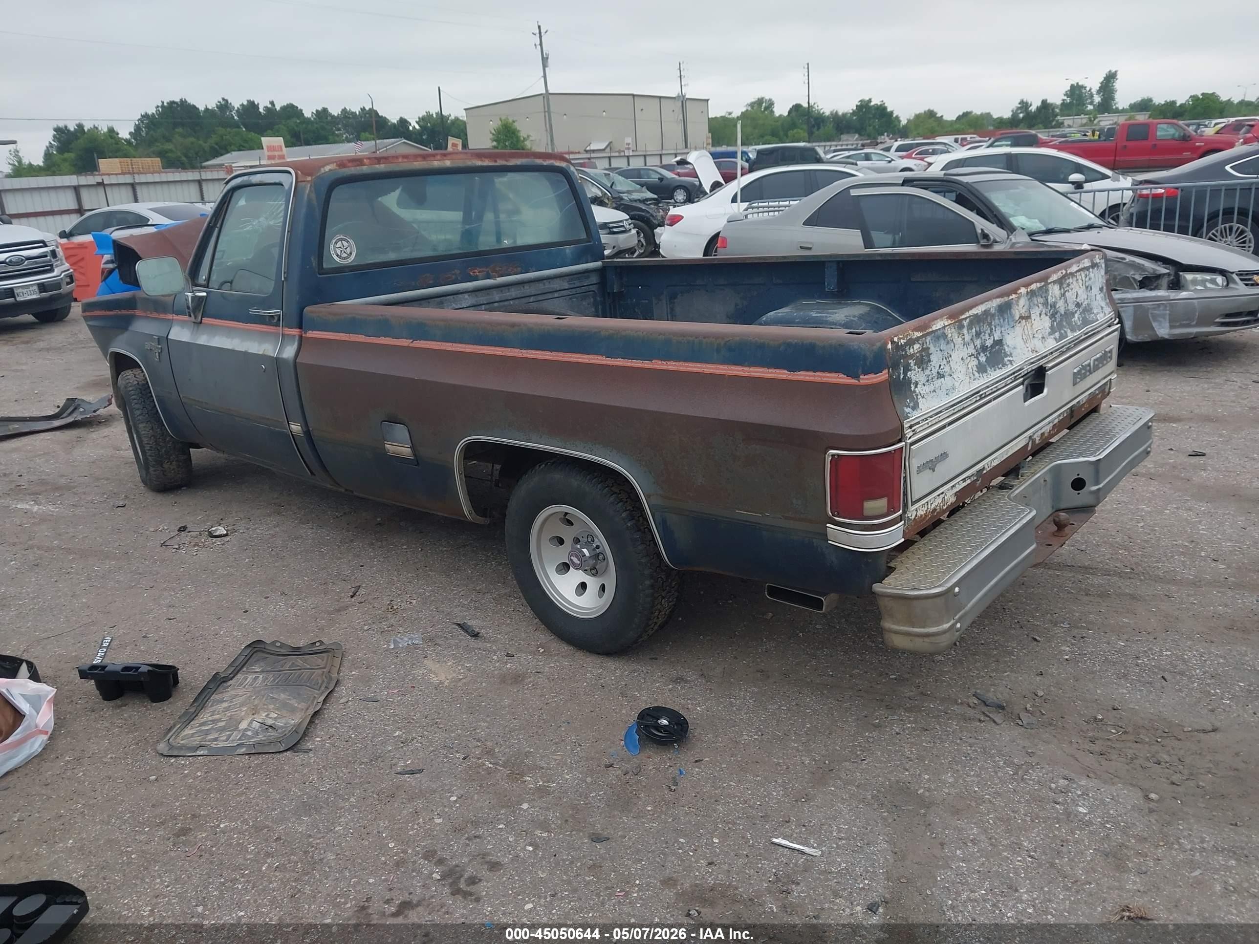 1987 Chevrolet R10   Blue vin: 1GCDR14HXHS129151
