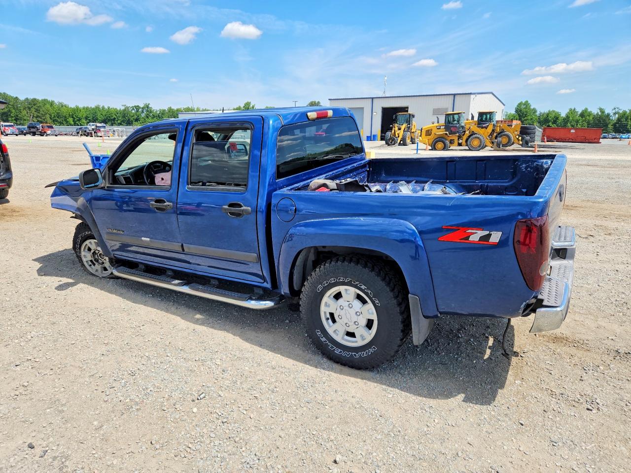 2005 Chevrolet Colorado Blue vin: 1GCDS136058226064