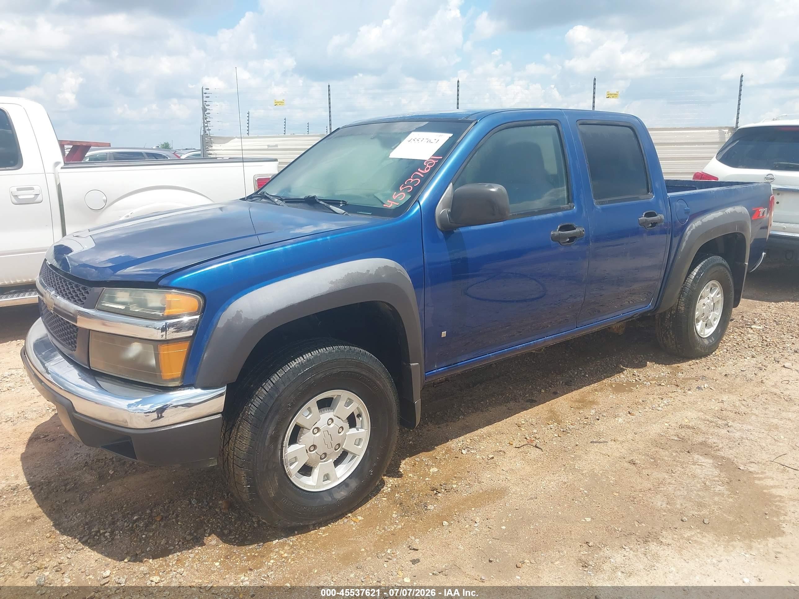 2006 Chevrolet Colorado Lt Blue vin: 1GCDS136068122451