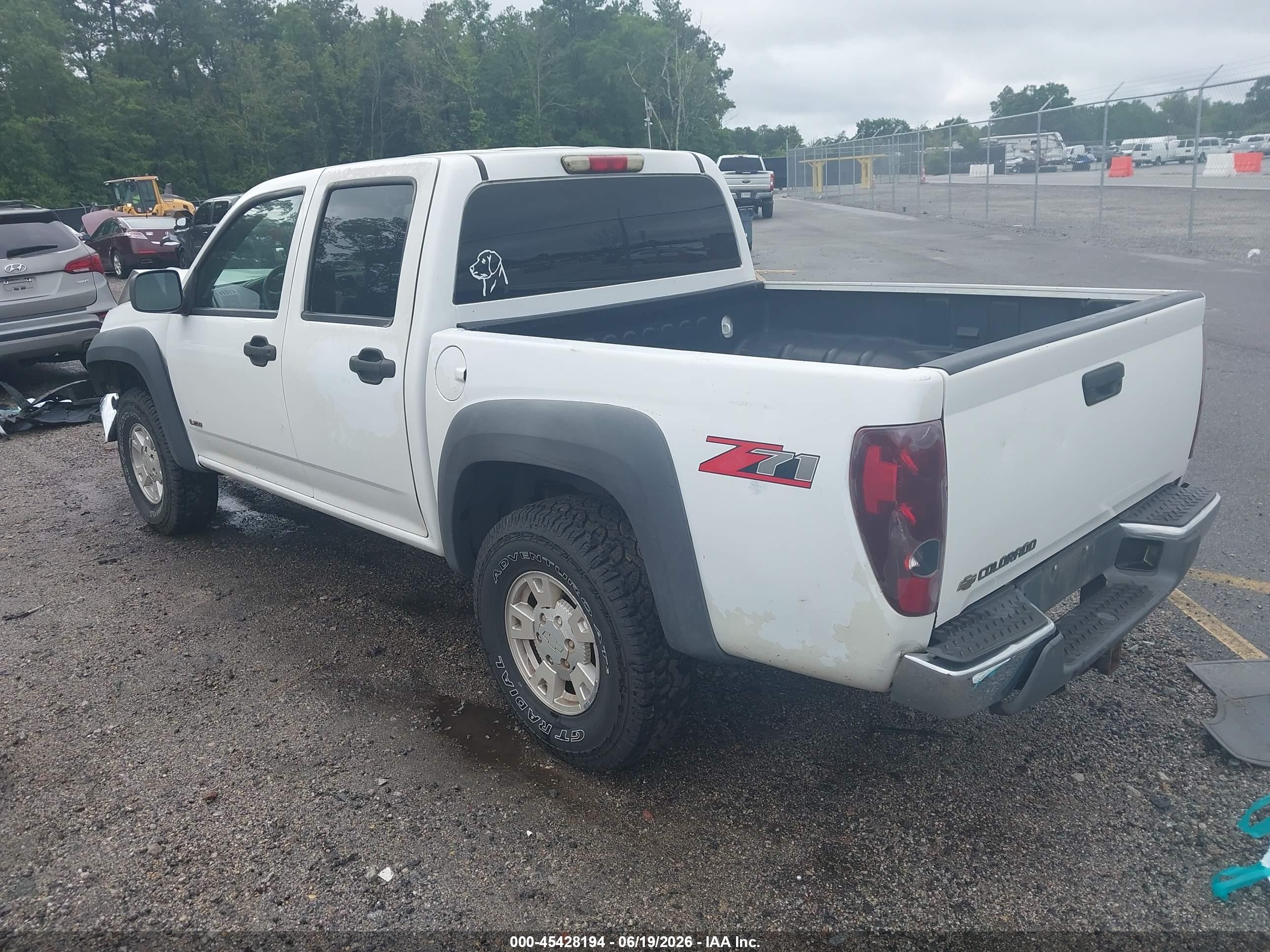 2006 Chevrolet Colorado Lt White vin: 1GCDS136068177496