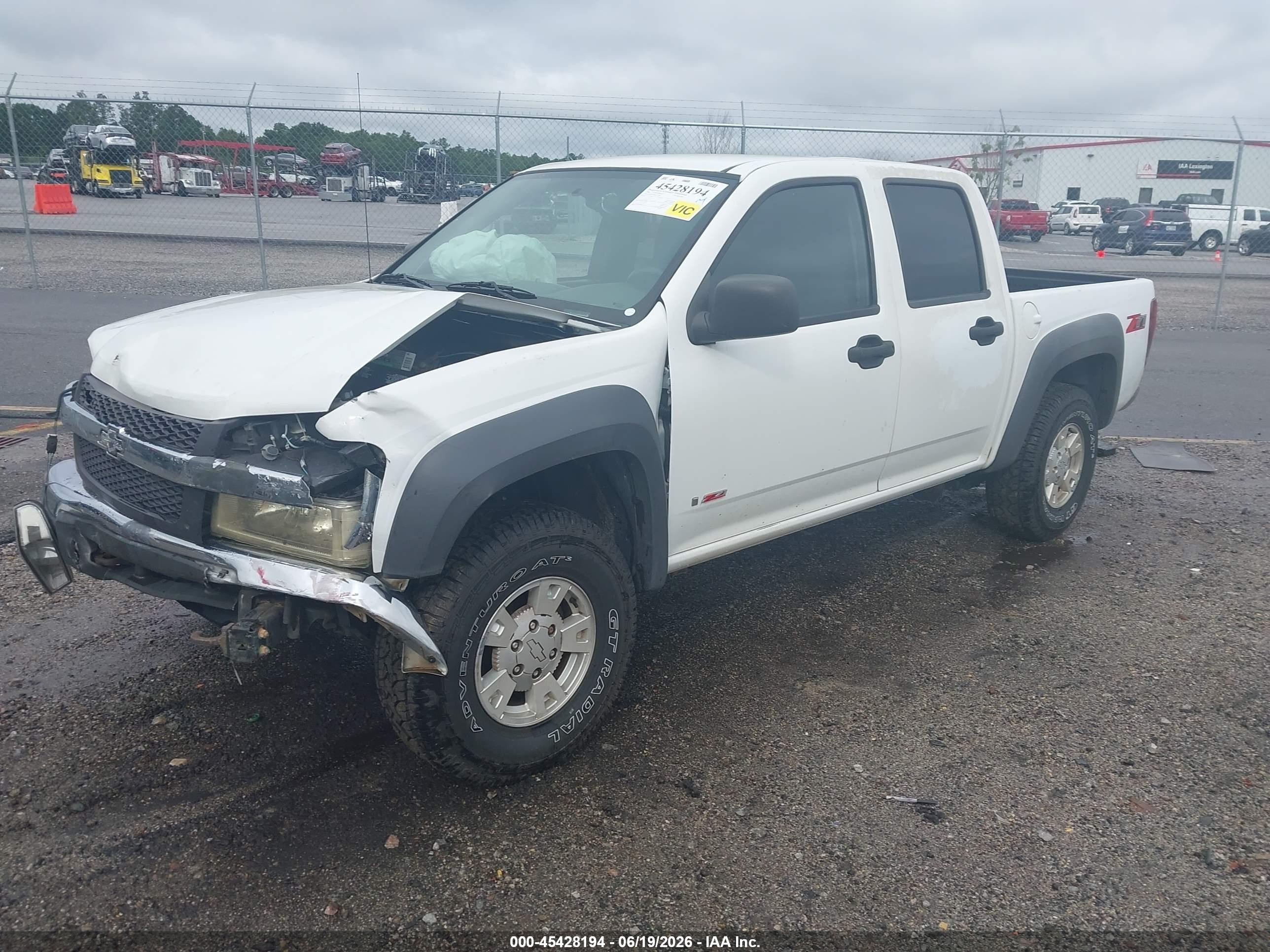 2006 Chevrolet Colorado Lt White vin: 1GCDS136068177496