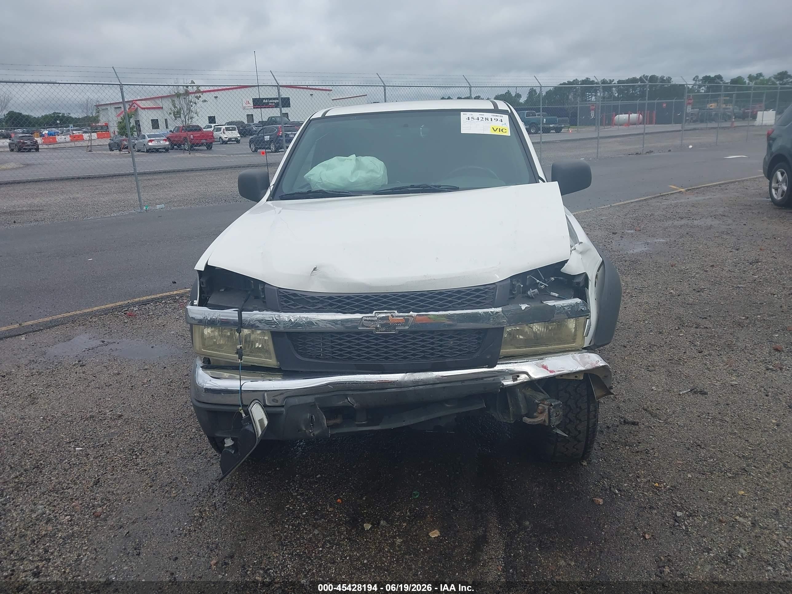 2006 Chevrolet Colorado Lt White vin: 1GCDS136068177496