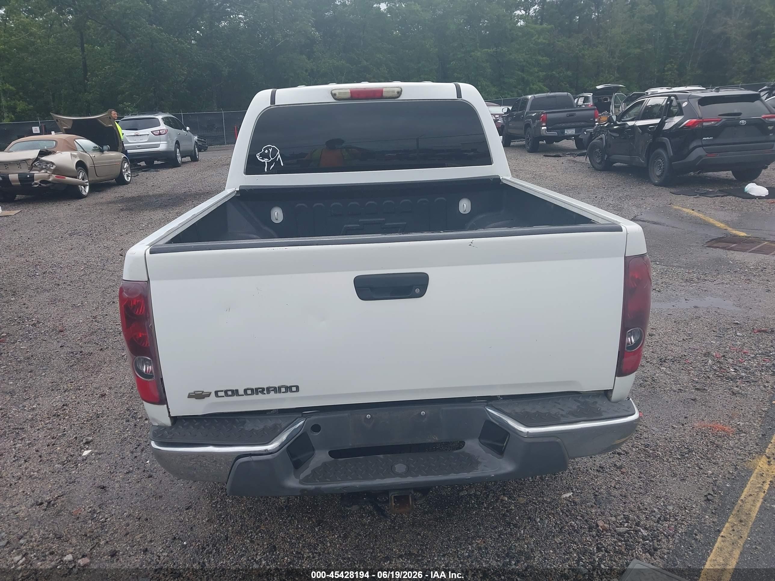 2006 Chevrolet Colorado Lt White vin: 1GCDS136068177496