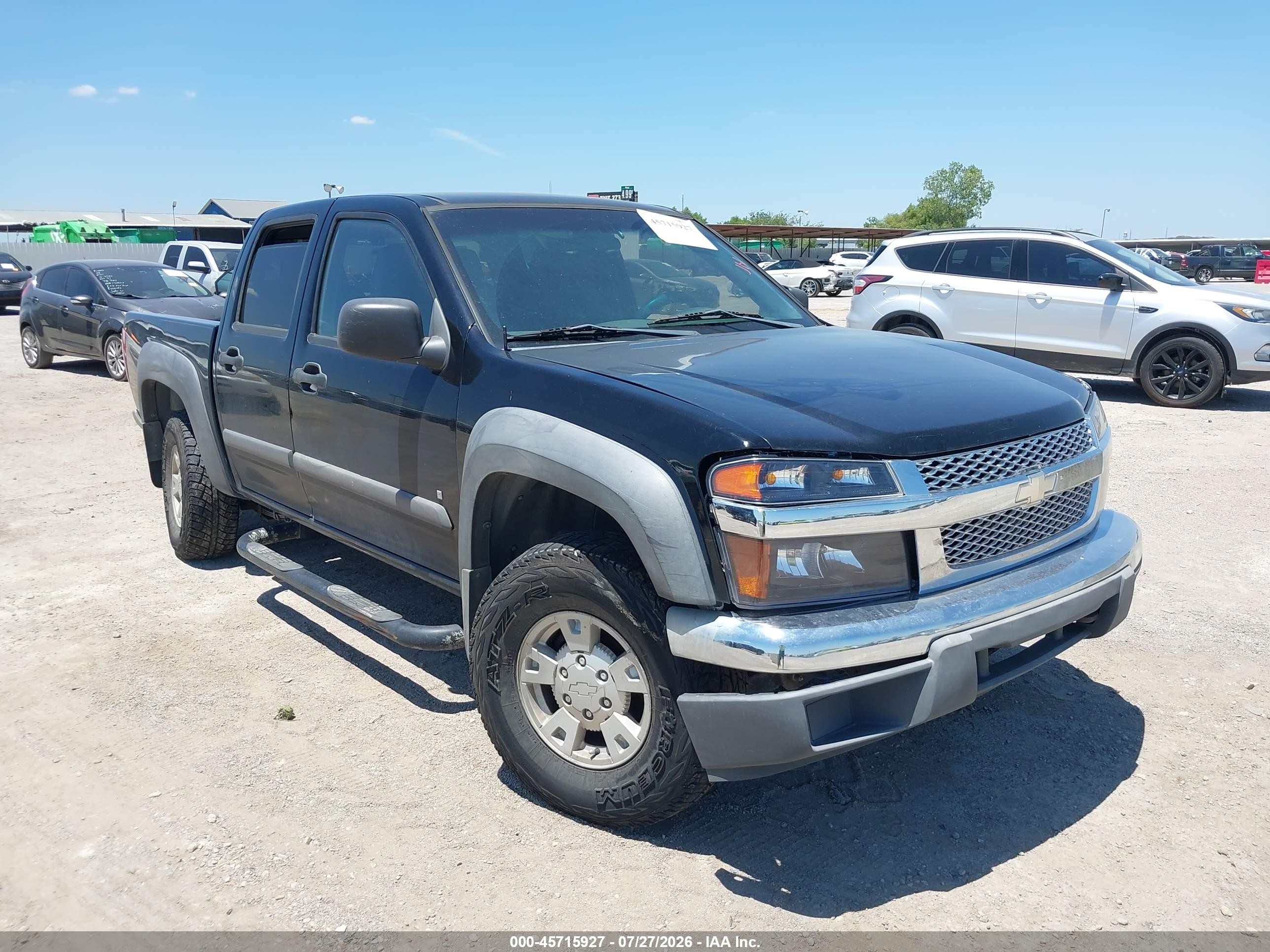 2006 Chevrolet Colorado Lt Черный vin: 1GCDS136068197330
