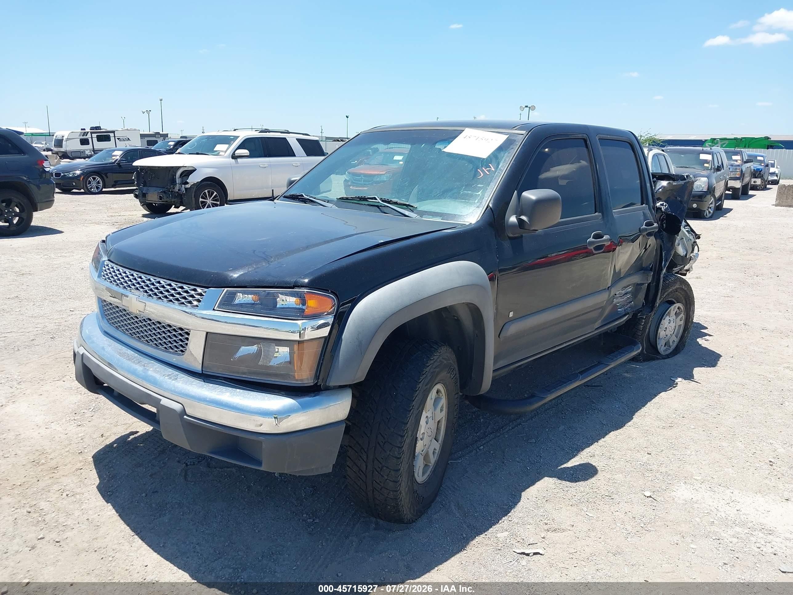2006 Chevrolet Colorado Lt Черный vin: 1GCDS136068197330
