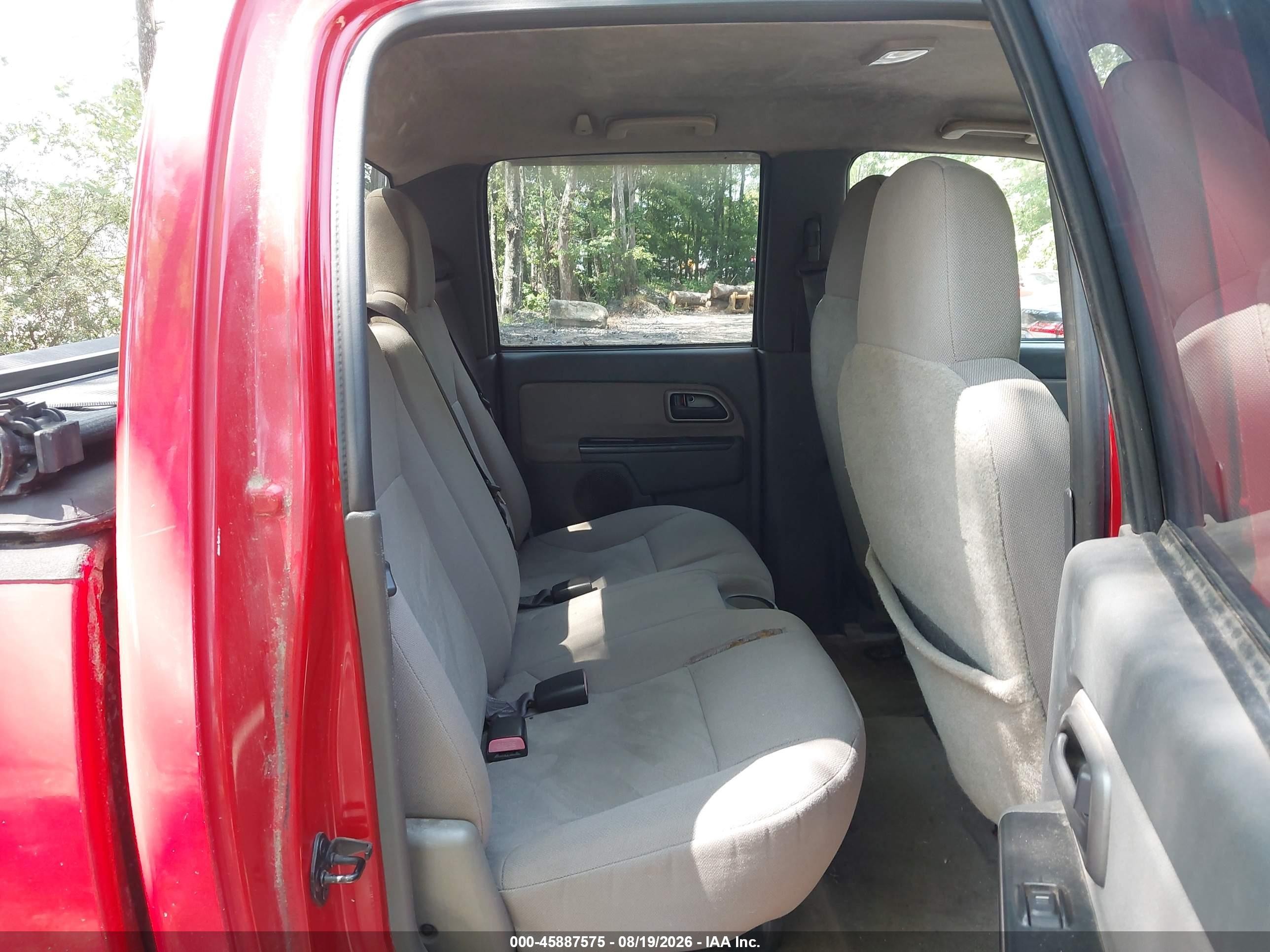 2004 Chevrolet Colorado Ls Red vin: 1GCDS136148111665
