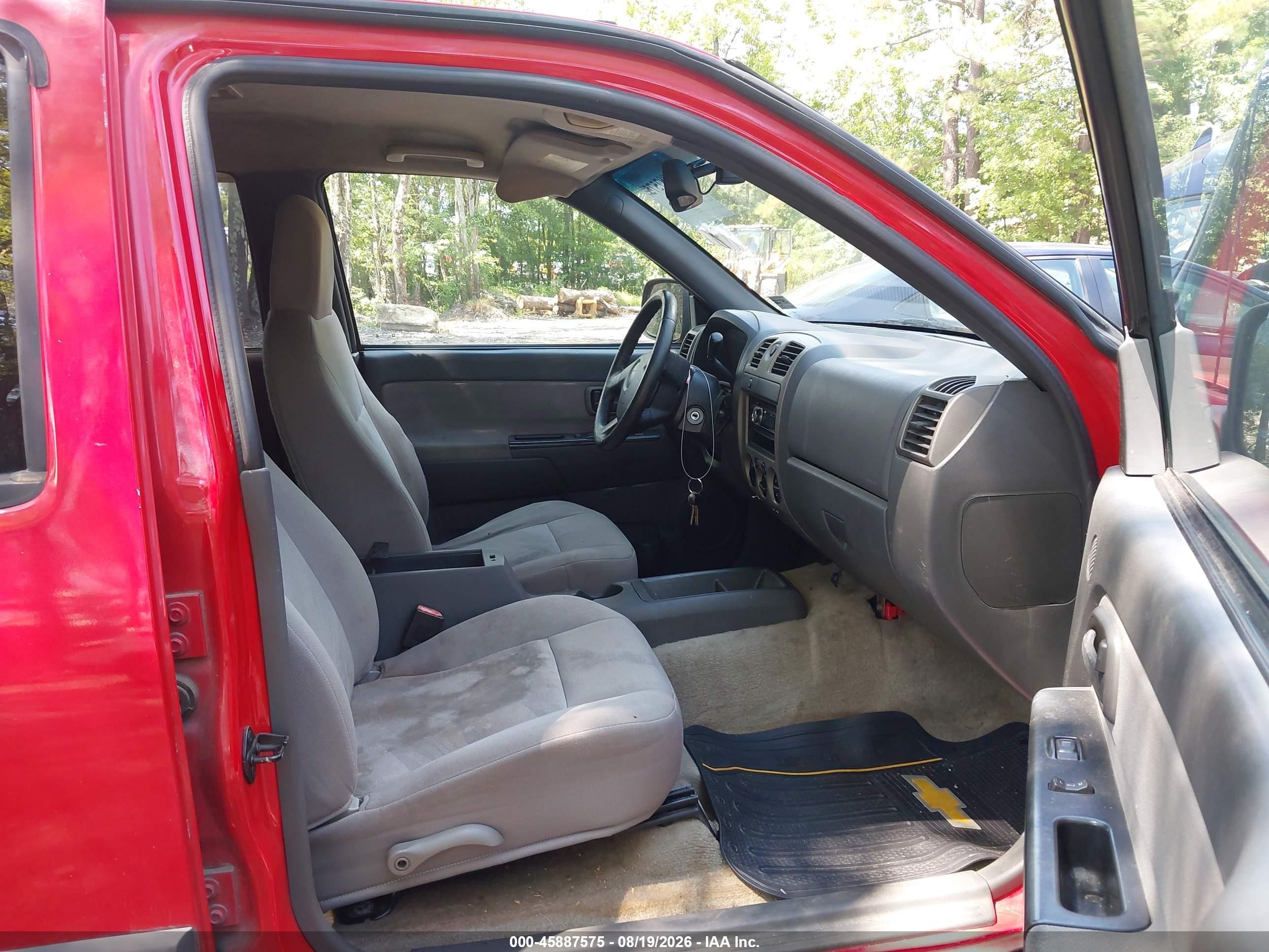 2004 Chevrolet Colorado Ls Red vin: 1GCDS136148111665