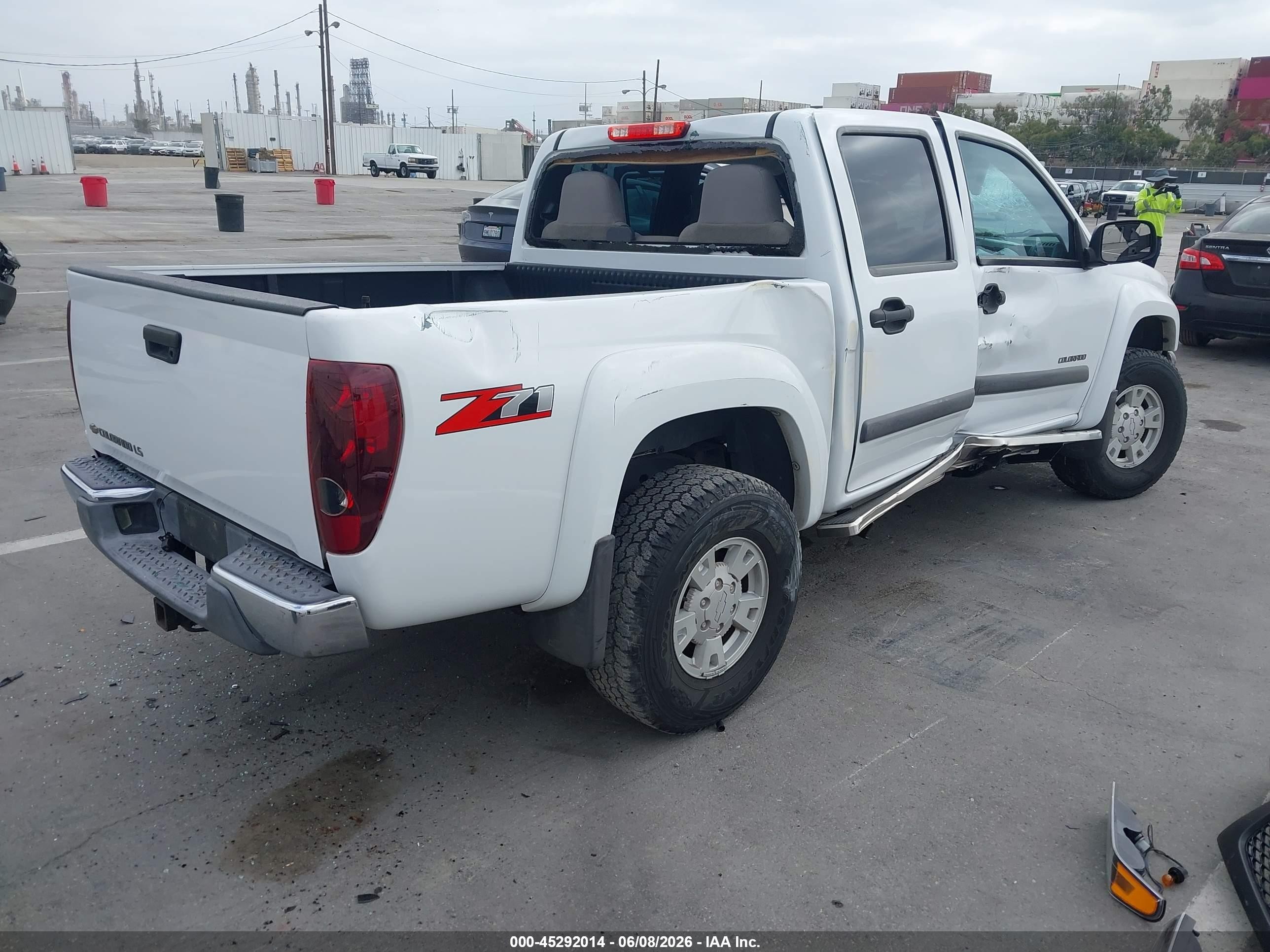 2004 Chevrolet Colorado 1sf Ls Z71 Белый vin: 1GCDS136148124934