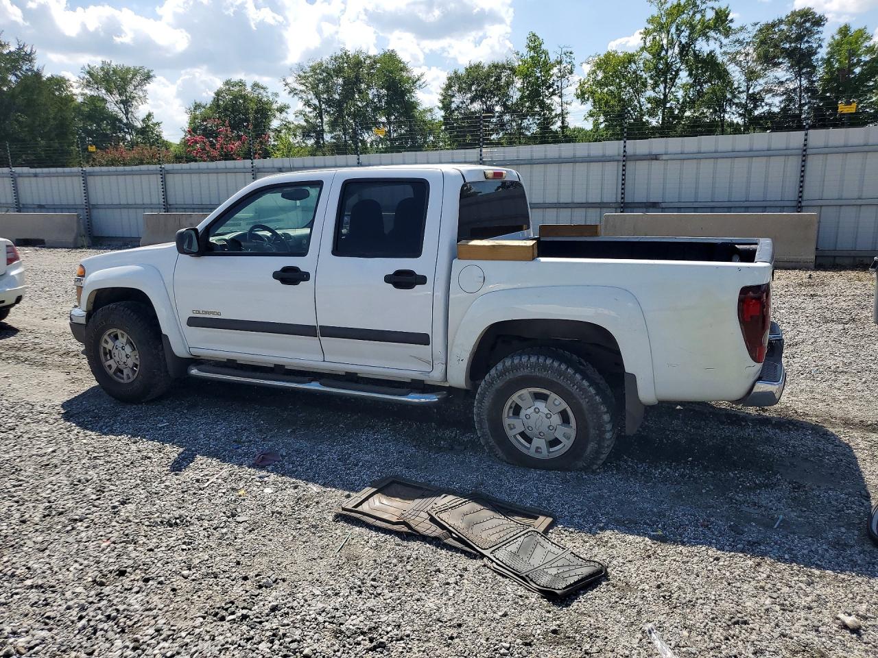 2004 Chevrolet Colorado White vin: 1GCDS136148170764