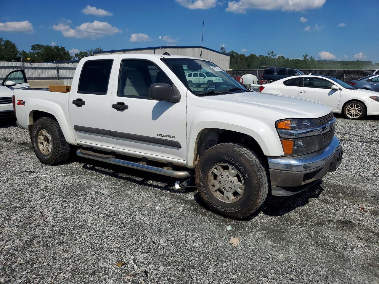 2004 Chevrolet Colorado White vin: 1GCDS136148170764