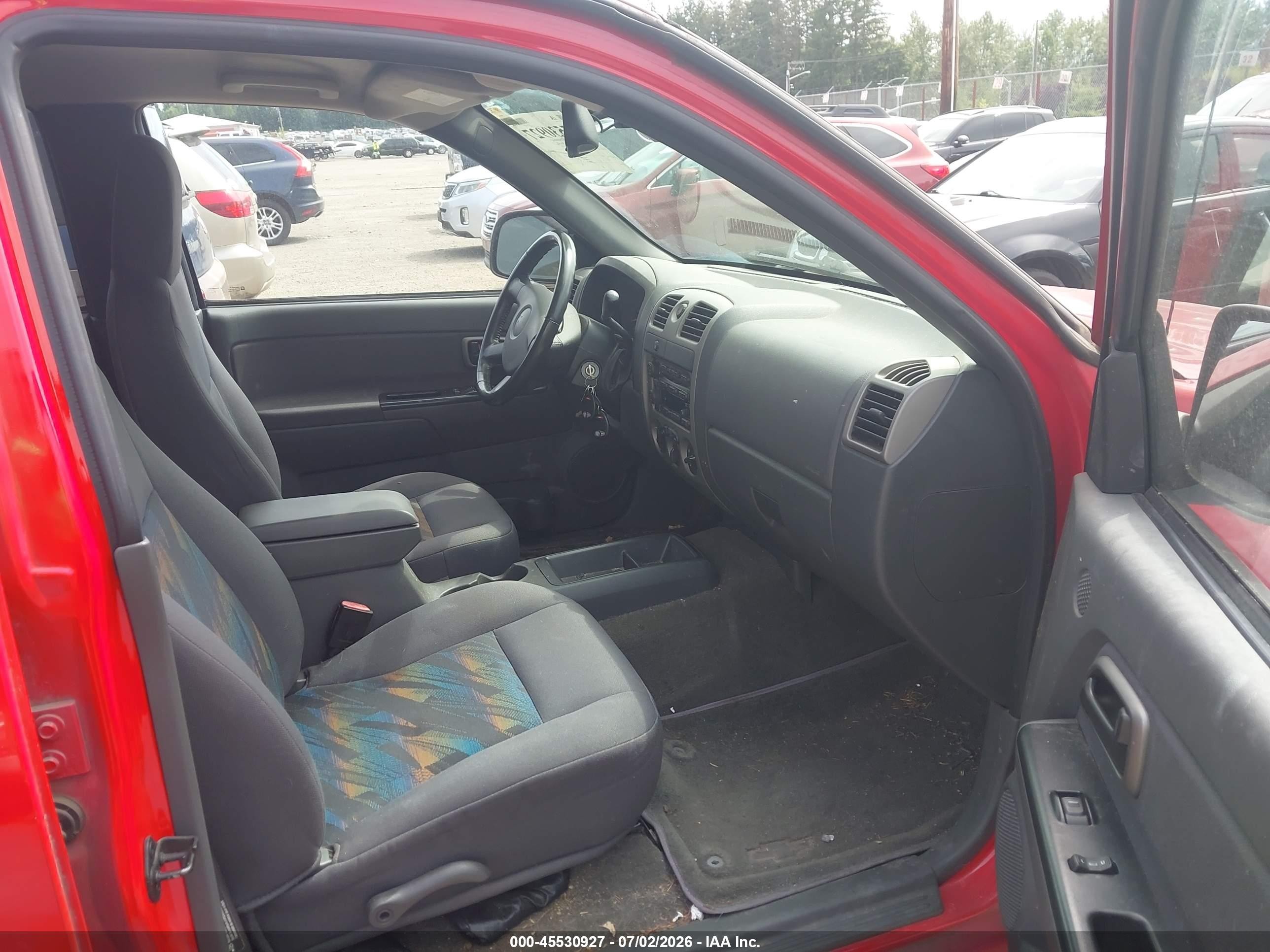 2005 Chevrolet Colorado Ls Red vin: 1GCDS136158167865