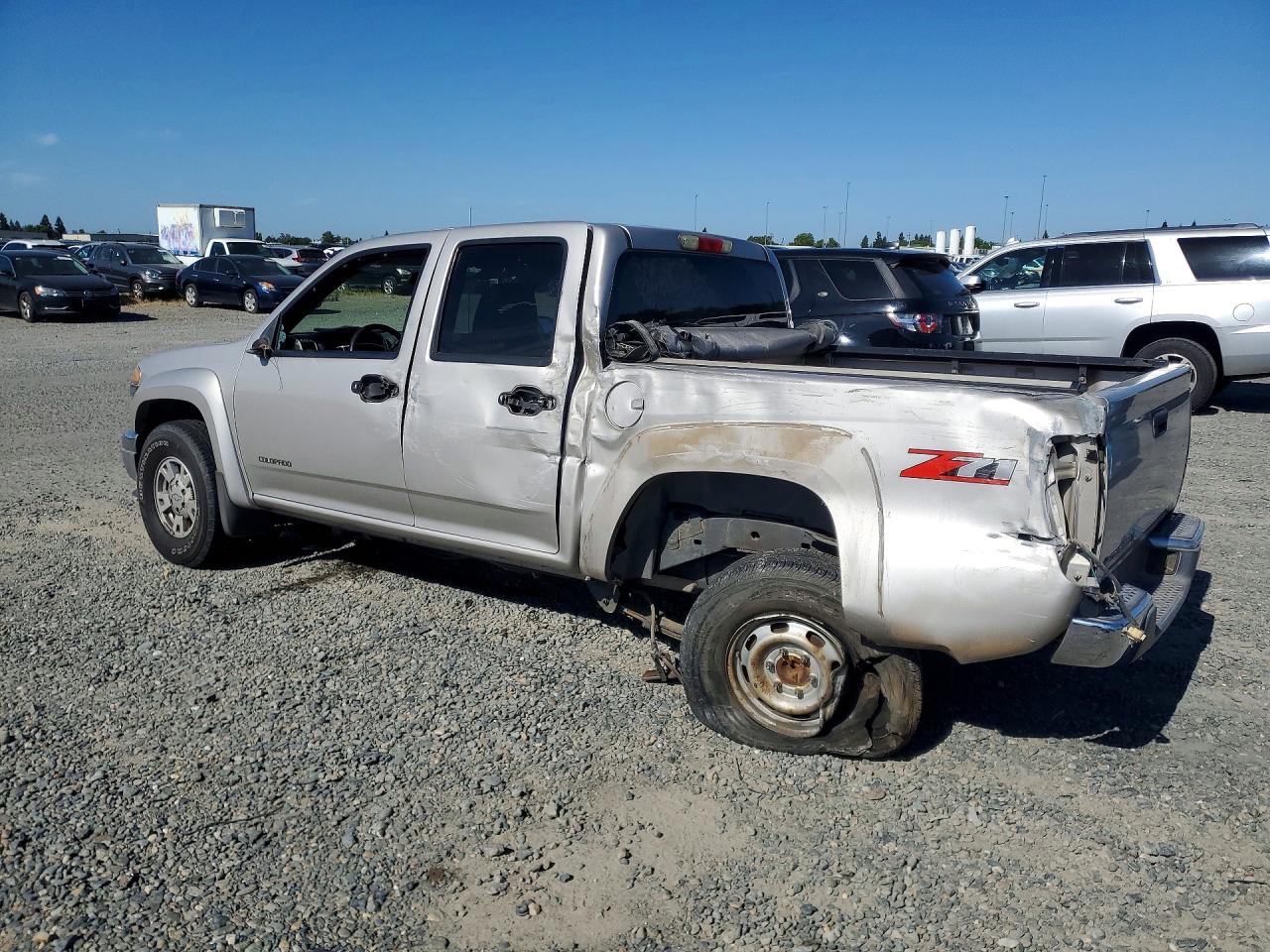 2005 Chevrolet Colorado Silver vin: 1GCDS136358261732