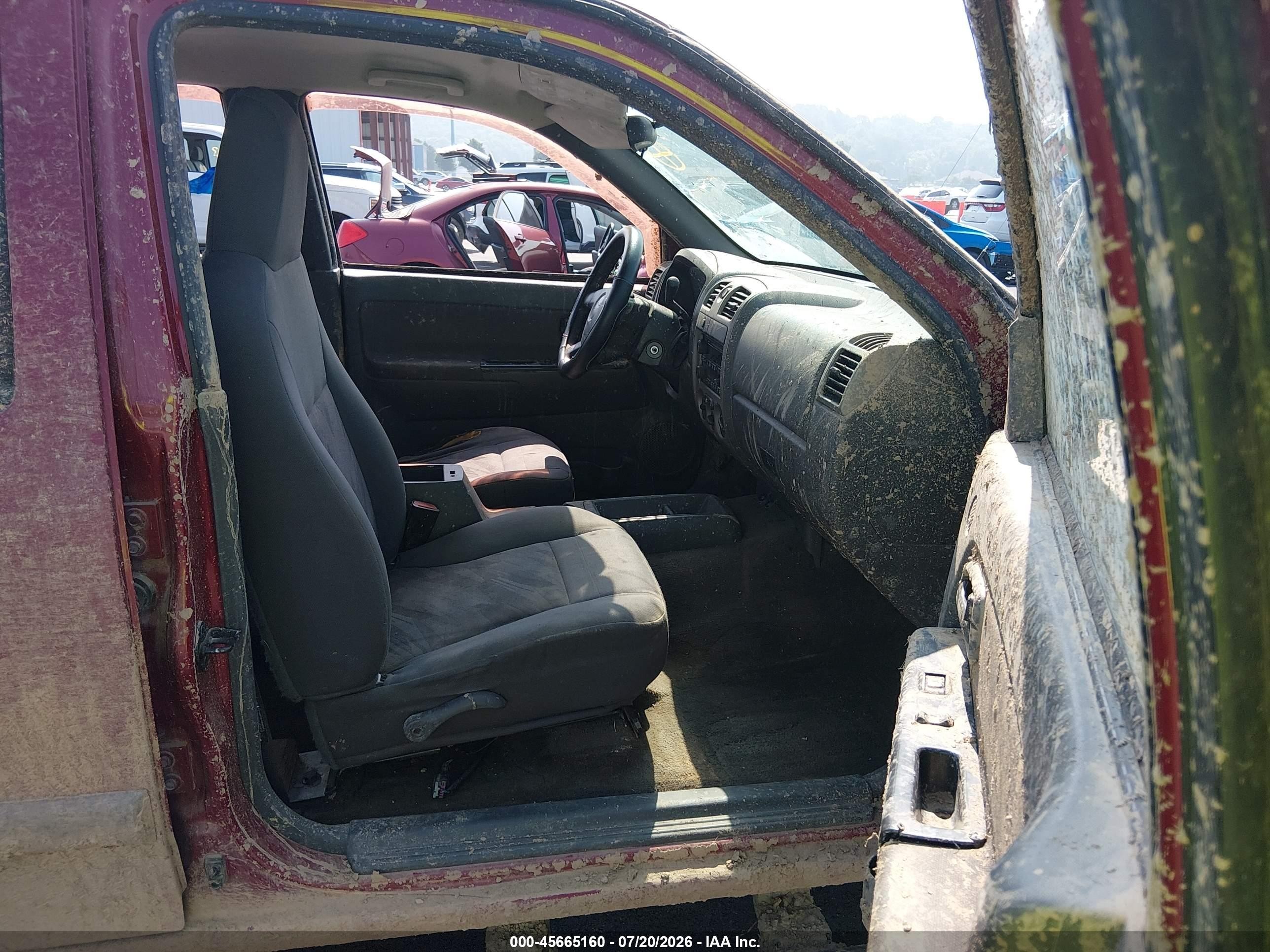 2004 Chevrolet Colorado Ls Red vin: 1GCDS136448182973