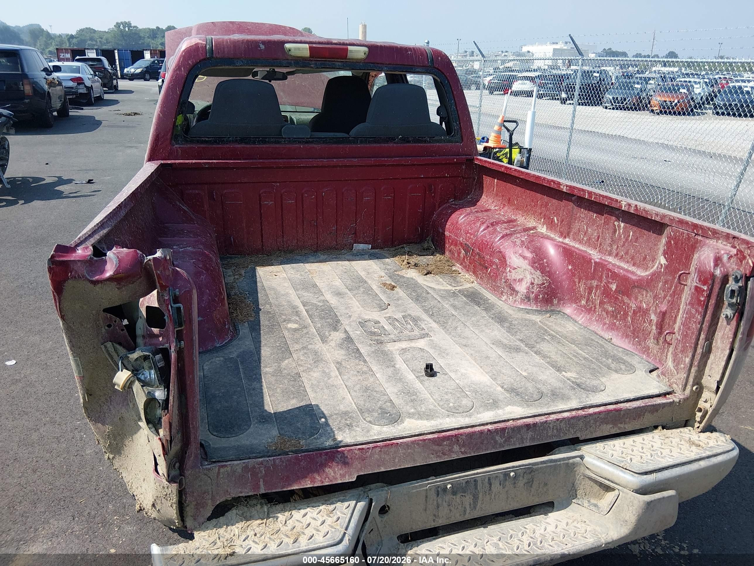 2004 Chevrolet Colorado Ls Red vin: 1GCDS136448182973