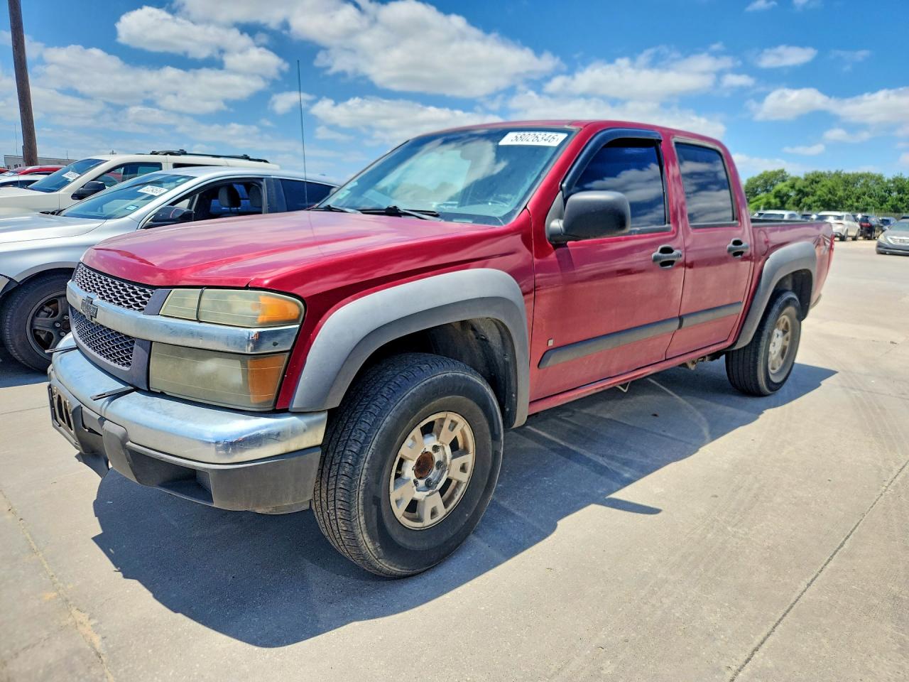 2006 Chevrolet Colorado Burgundy vin: 1GCDS136468201346