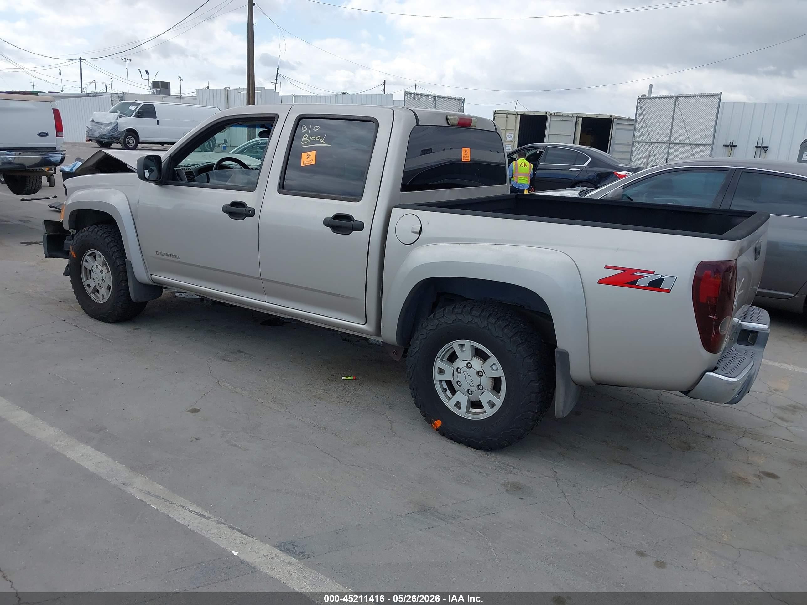 2005 Chevrolet Colorado Ls Beige vin: 1GCDS136558129572