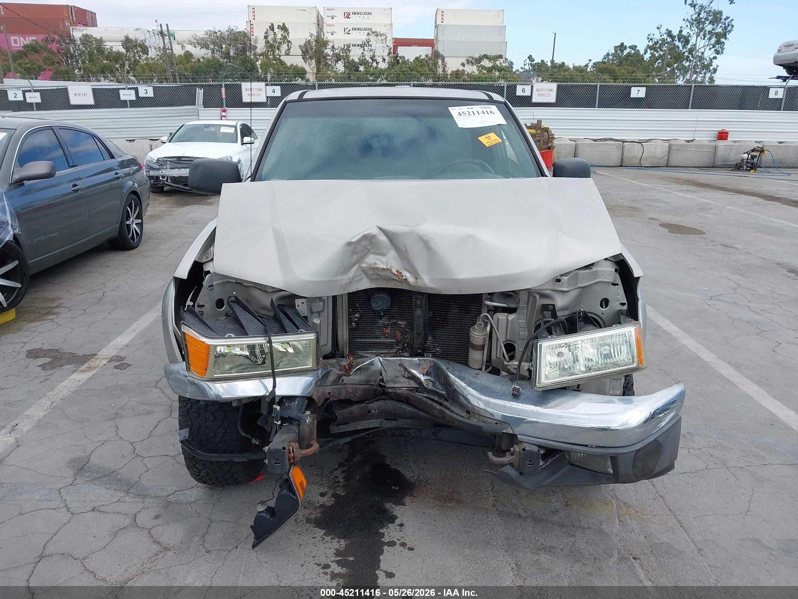 2005 Chevrolet Colorado Ls Beige vin: 1GCDS136558129572
